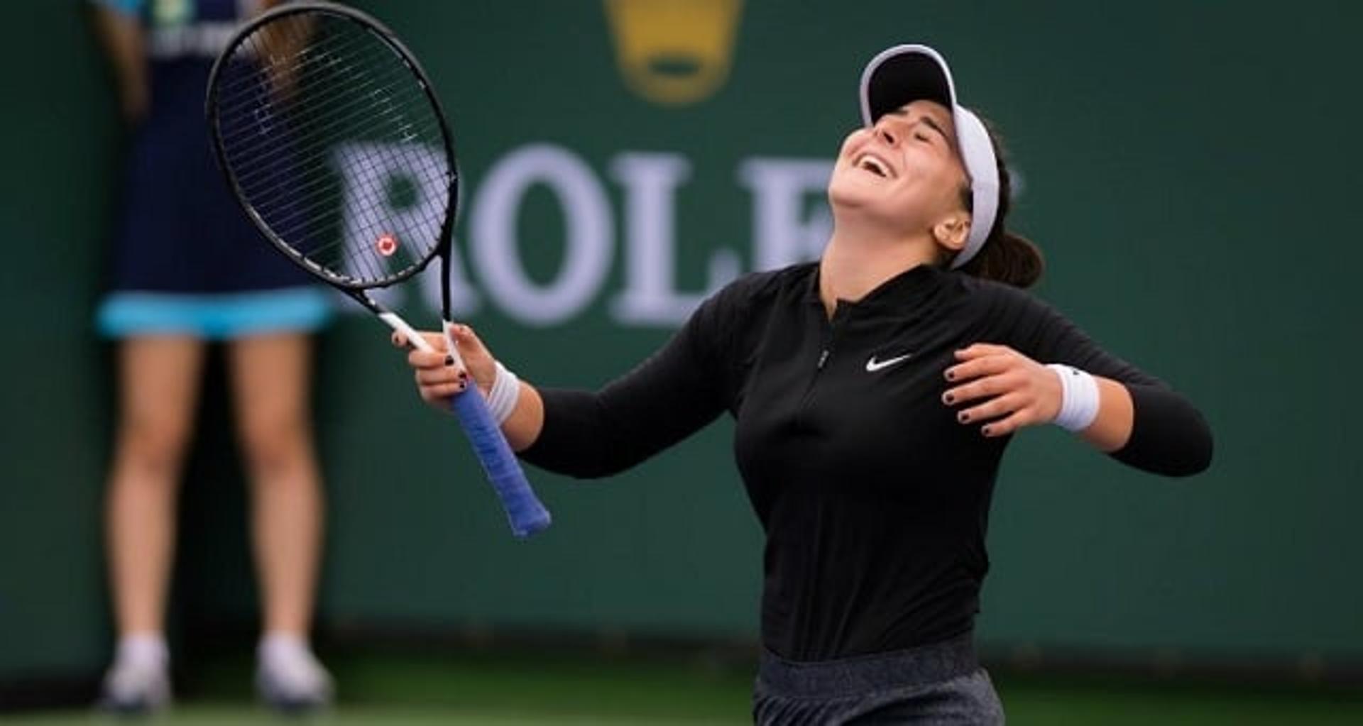 Bianca Andreescu em Indian Wells 2019