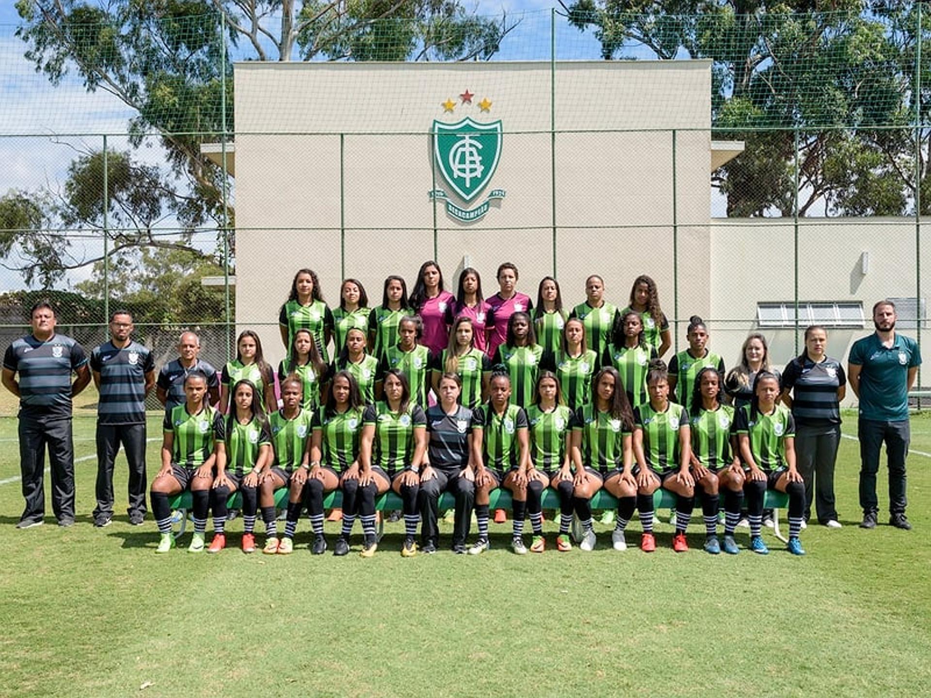 As meninas do América-MG estreiam no Brasileiro A2 contra o São Paulo, mas sem data e horário confirmados