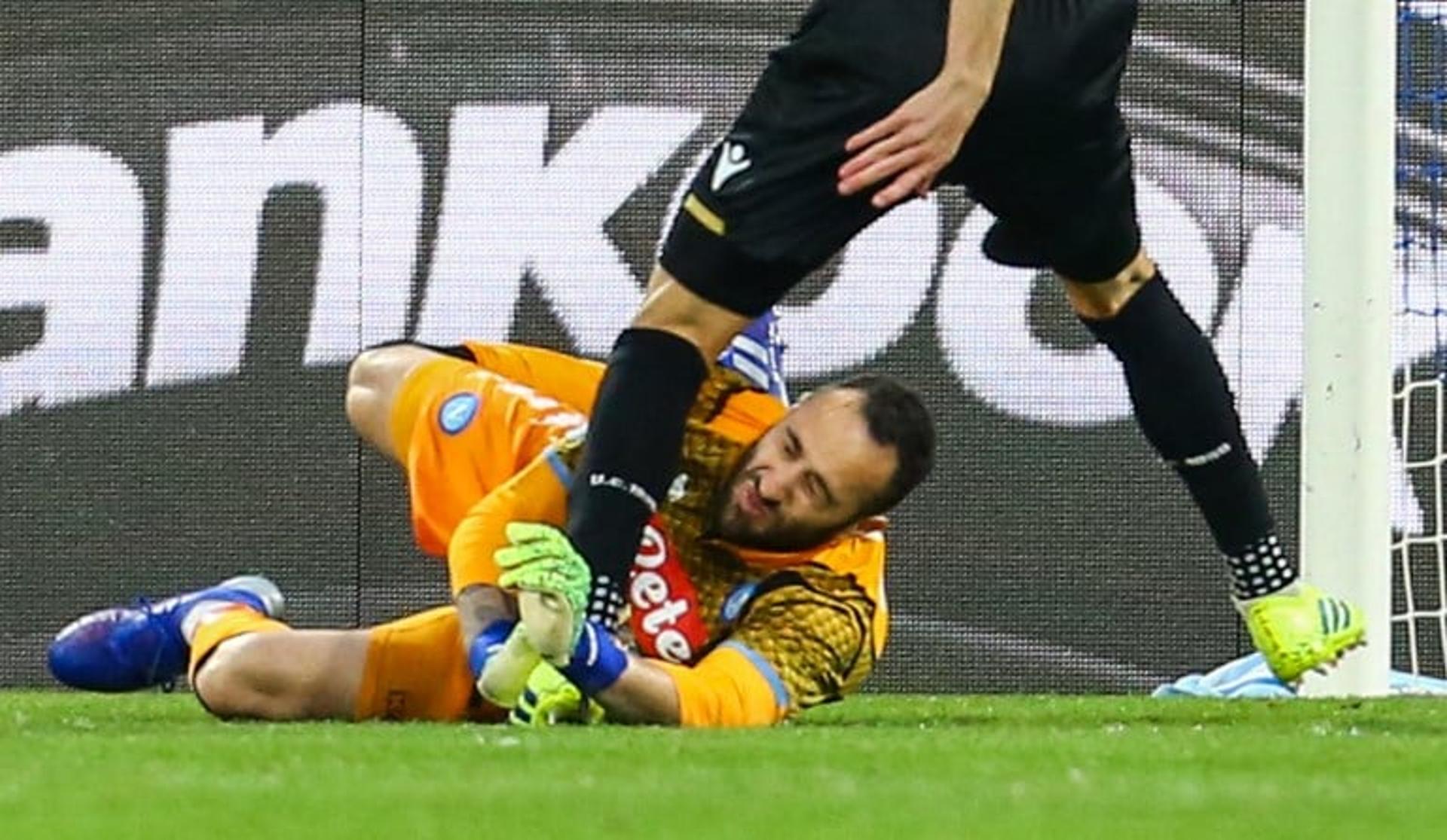 Napoli x Udinese Ospina