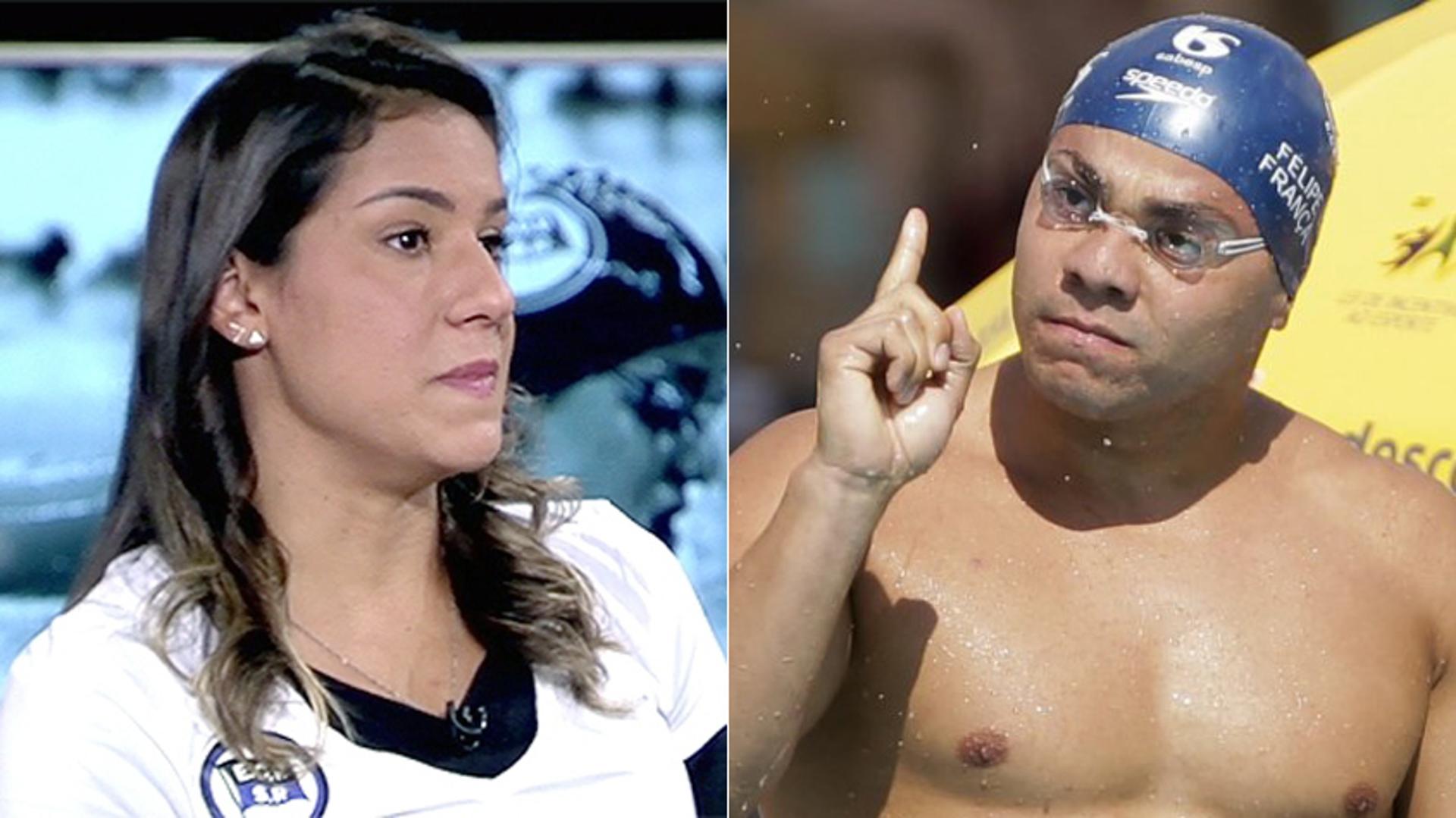 Montagem Joanna Maranhão e Felipe França