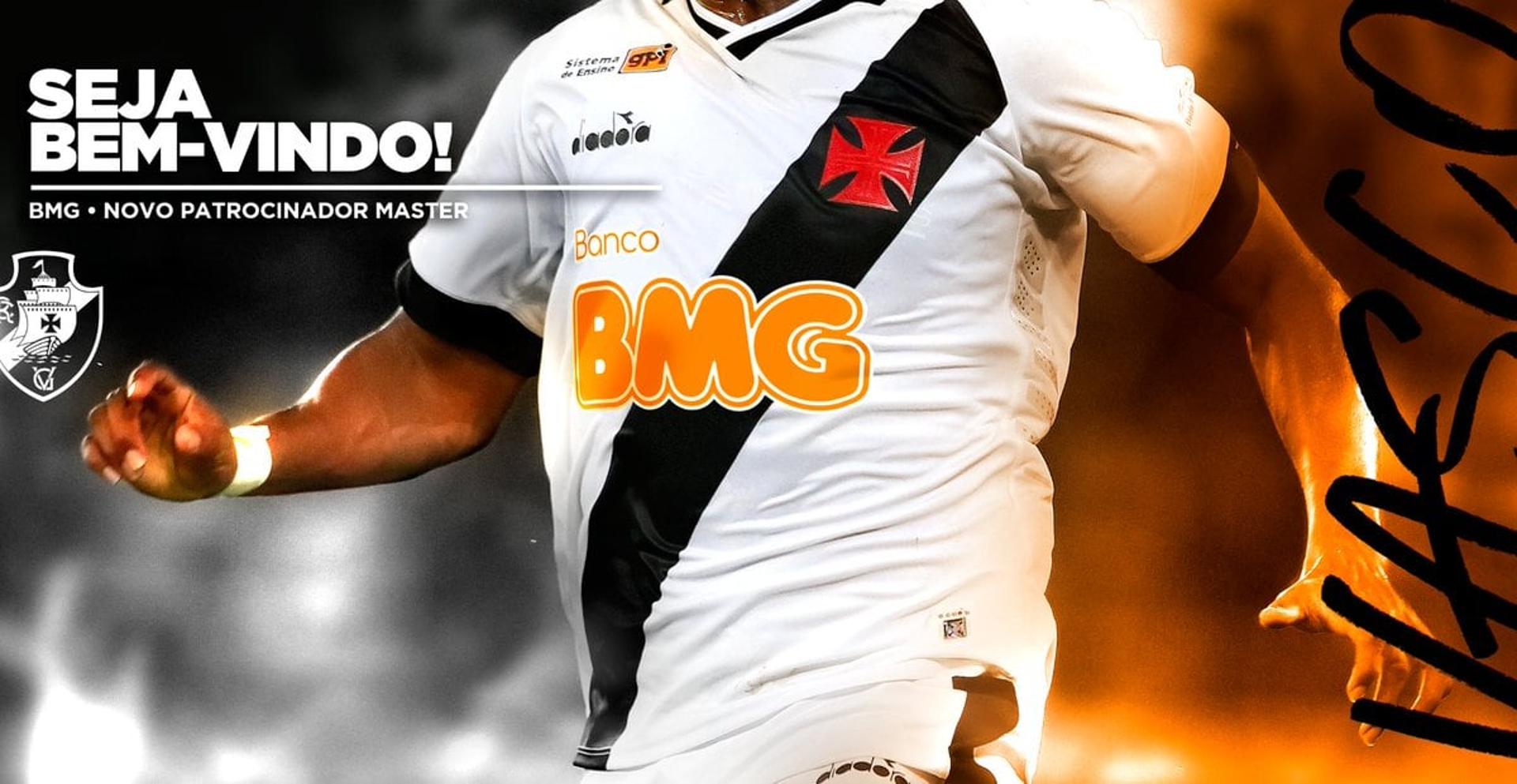 BMG - Vasco (Novo patrocinador)