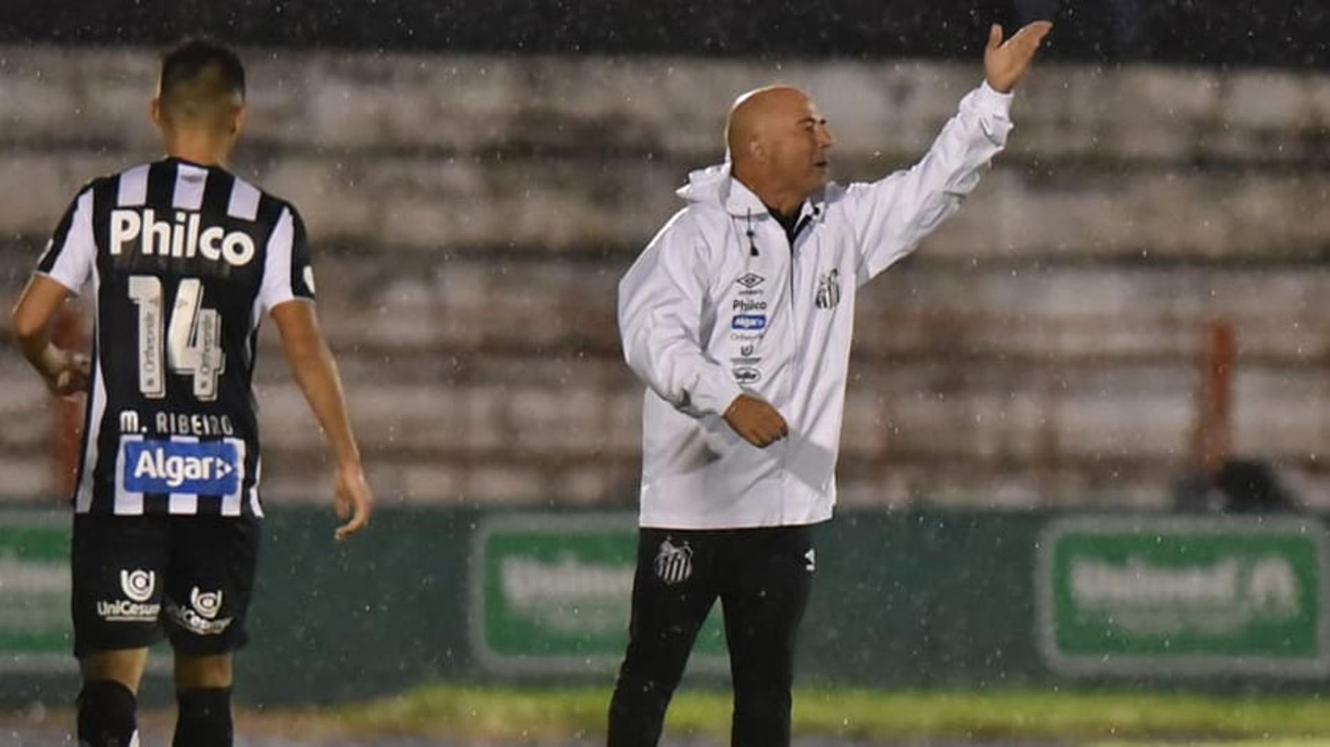 Botafogo SP x Santos