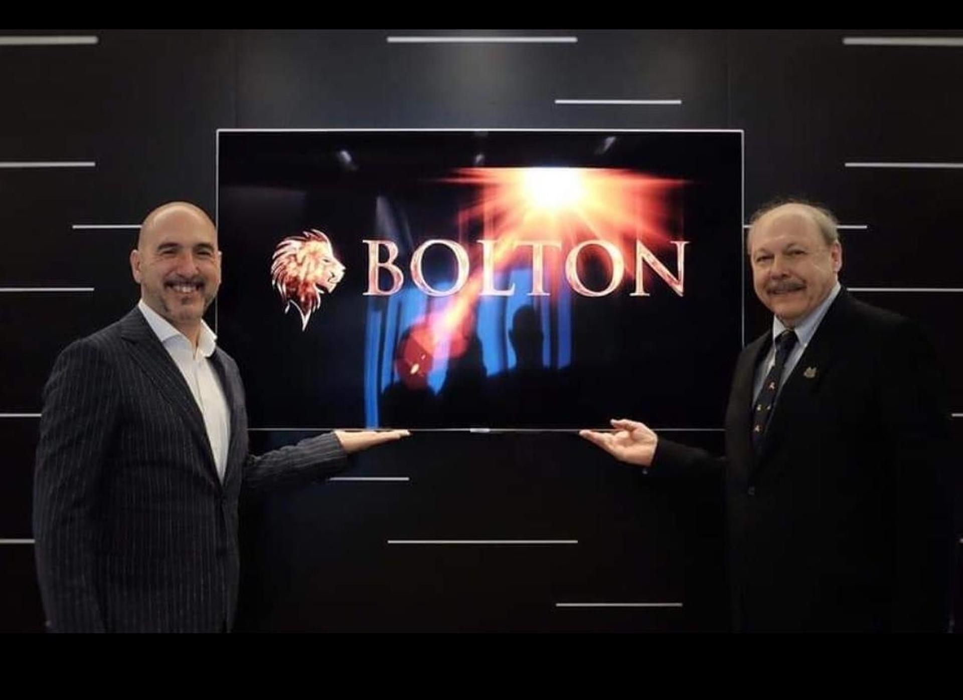 Peres e Roberto Diomedi, da Bolton Coin