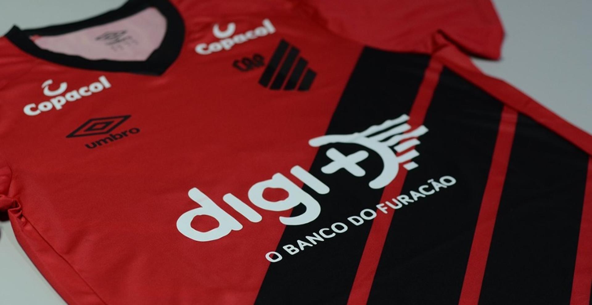 Banco Renner exibirá na camisa do Athletico um de seus produtos, o digi+