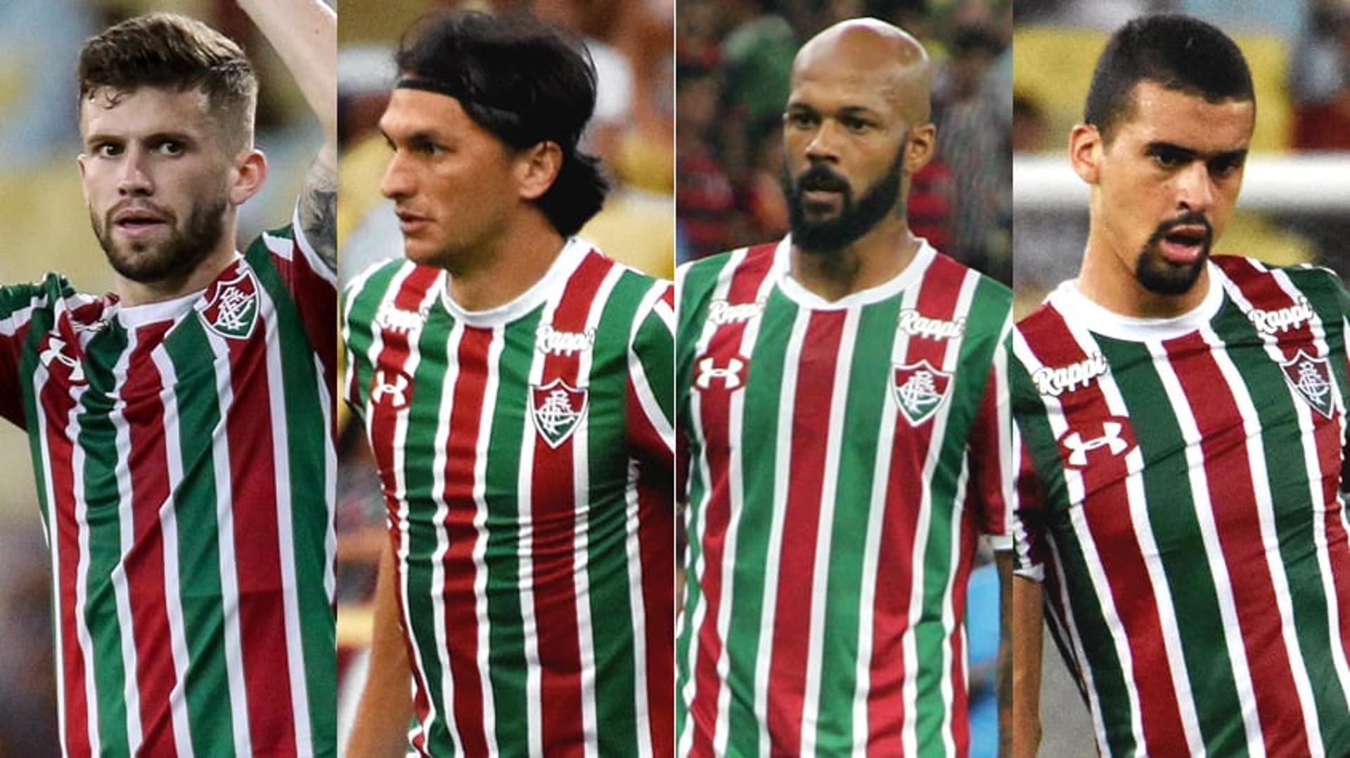 Montagem Fluminense - Caio Henrique / Matheus Ferraz / Bruno Silva / Leo Santos