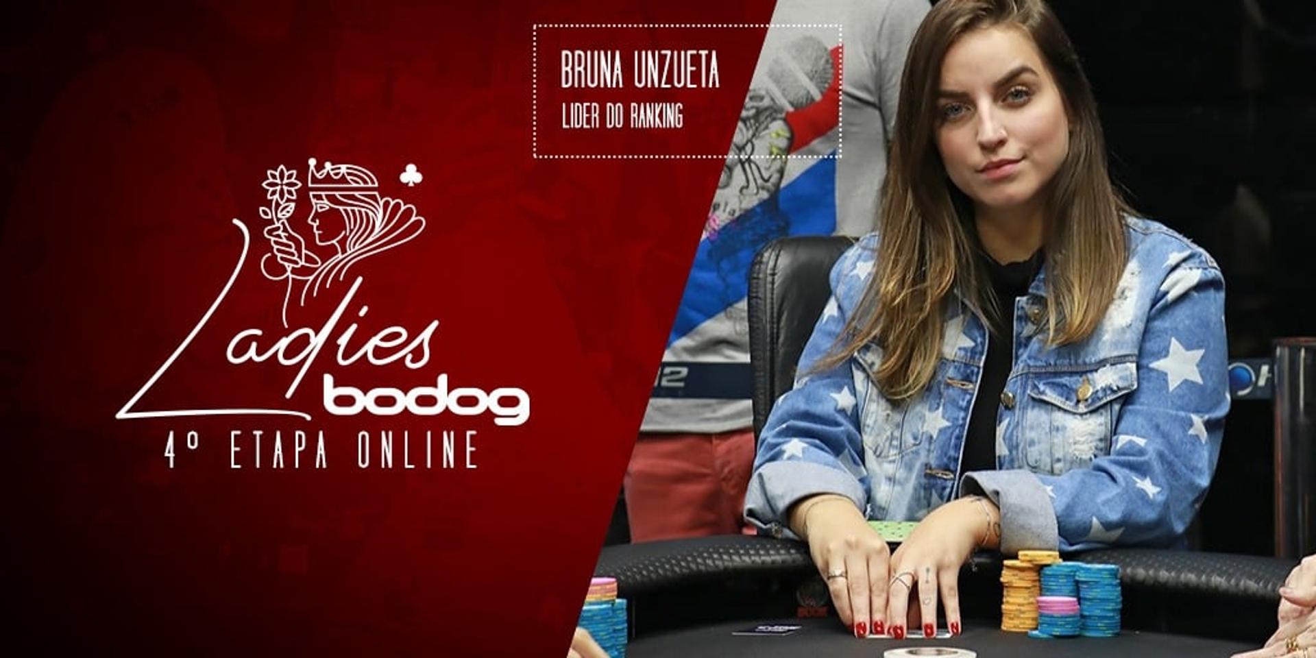 Bruna Unzueta, líder do Circuito Live Online Bodog