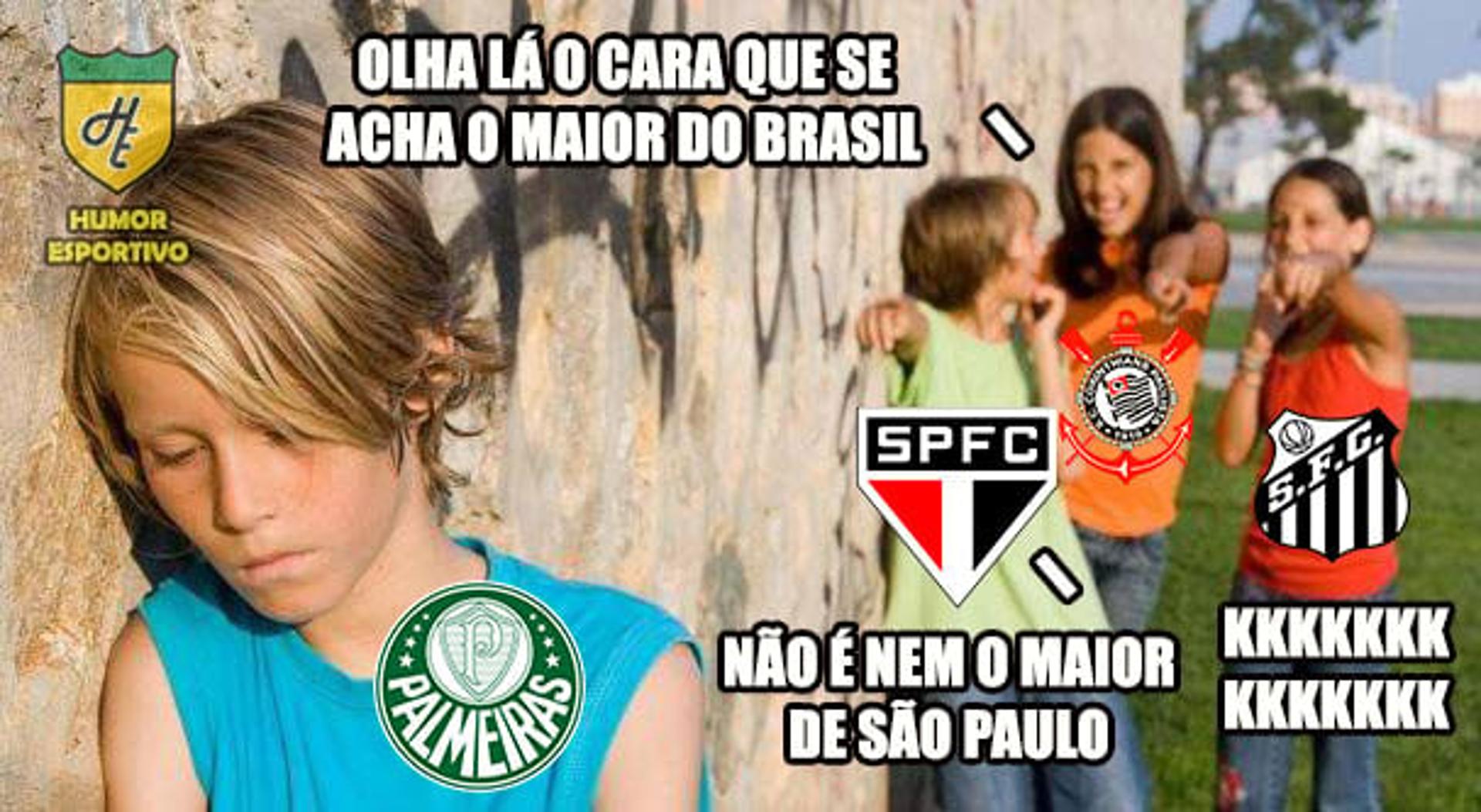 Os melhores memes do confronto entre Palmeiras e São Paulo