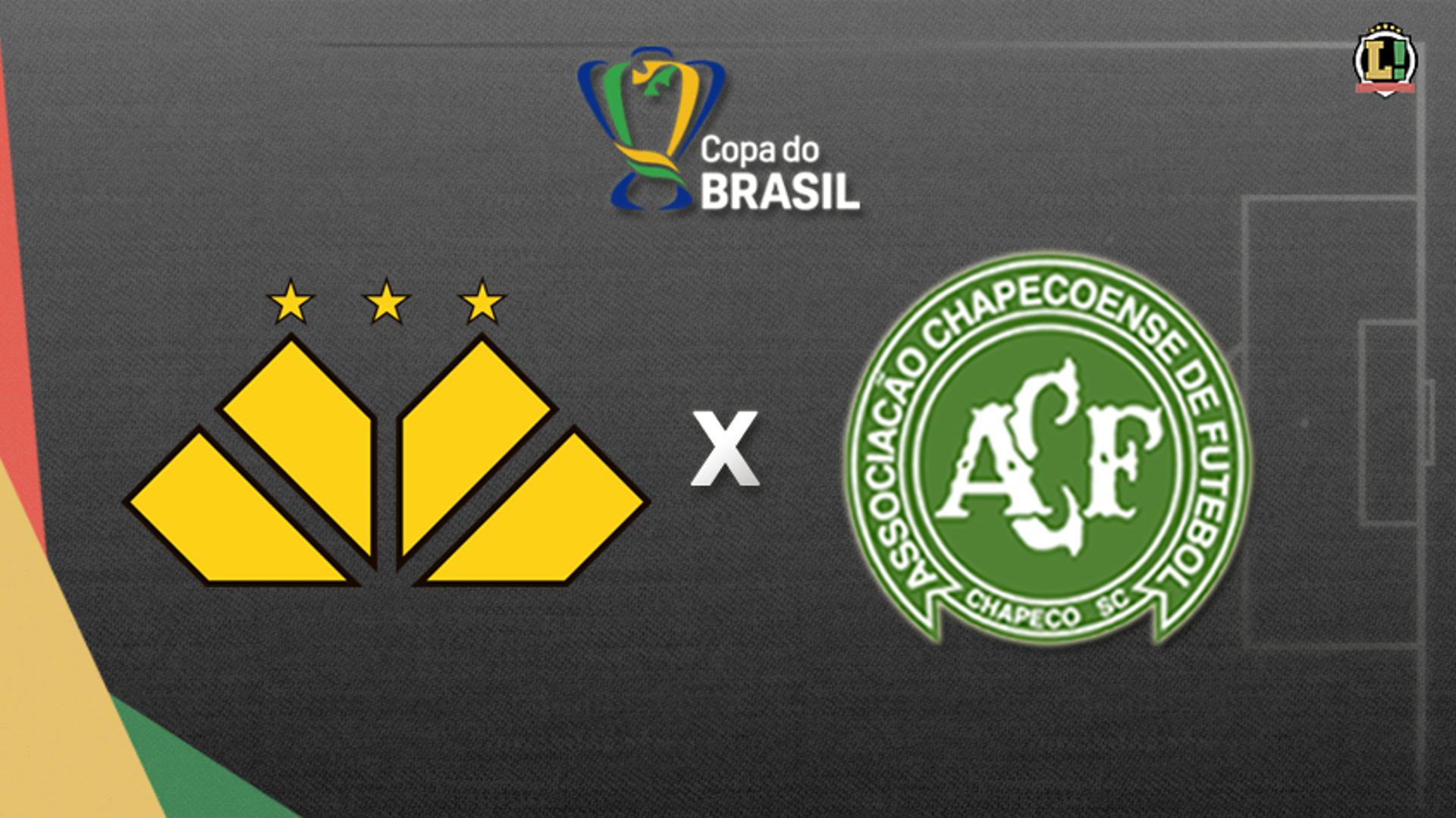 Apresentação Criciúma x Chapecoense