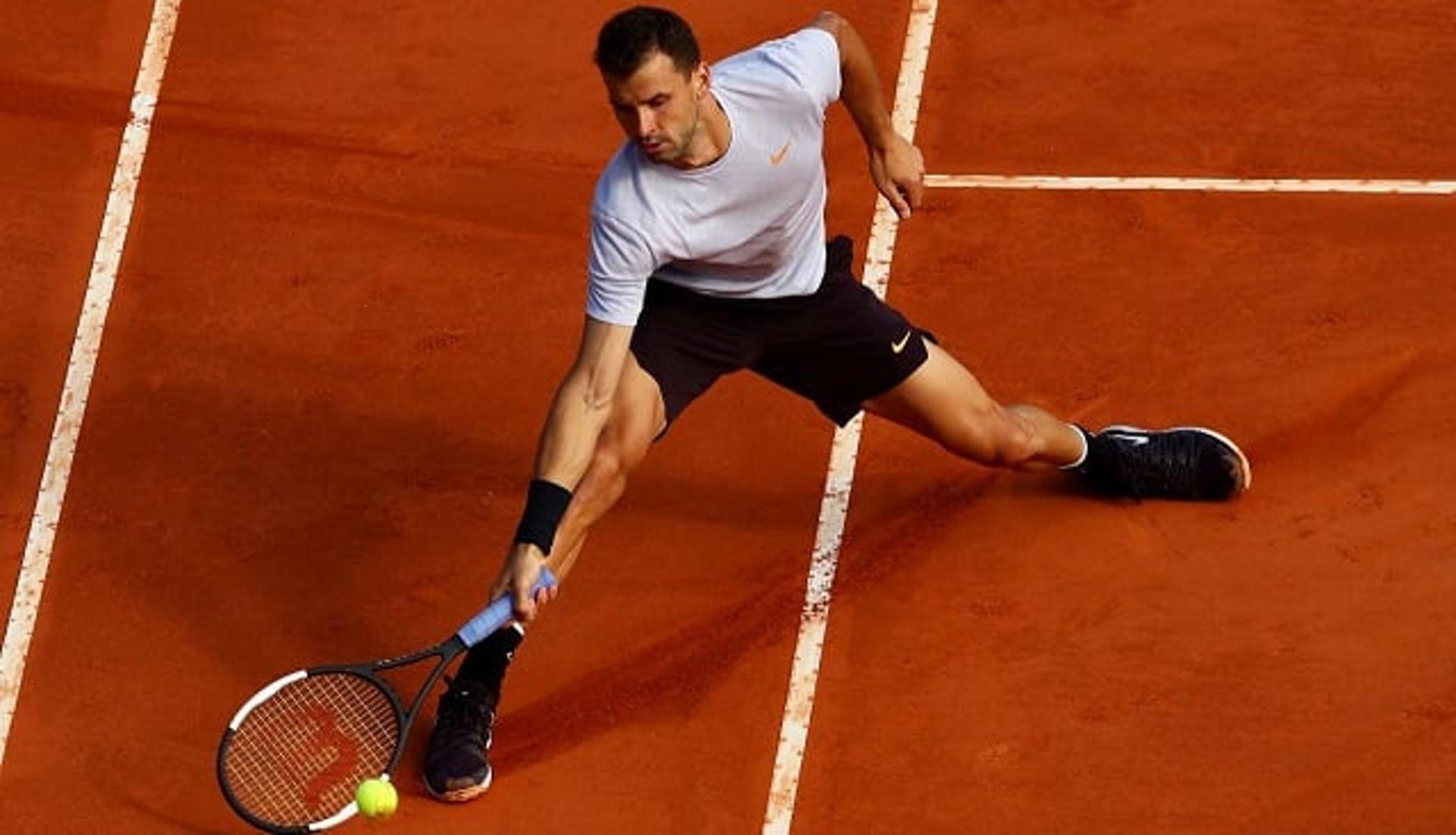 Grigor Dimitrov no Masters de Monte Carlo em 2019