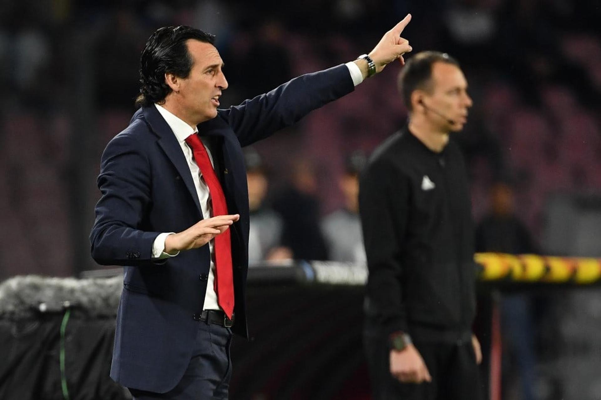 Unai Emery - Napoli x Arsenal