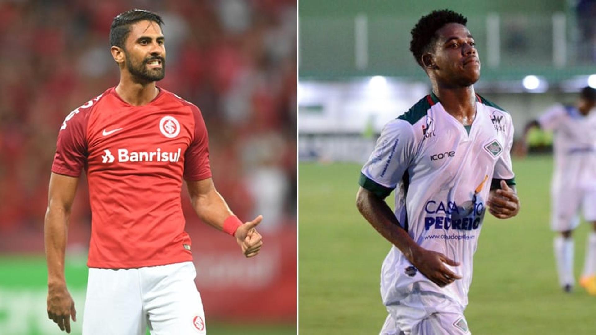 Montagem - Tréllez (Inter) + Rincon (Cabofriense)