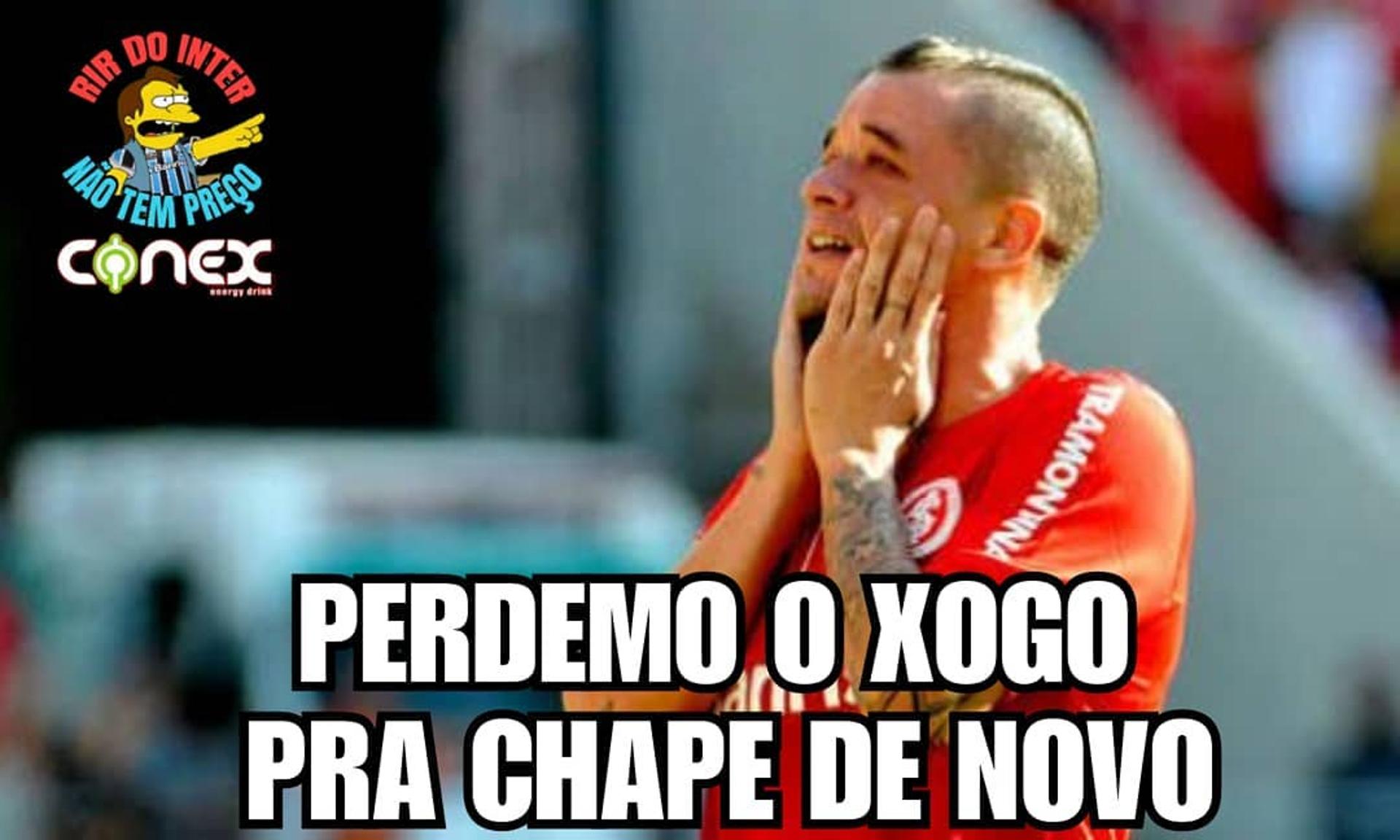 Memes do Brasileirão: Chapecoense 2 x 0 Internacional