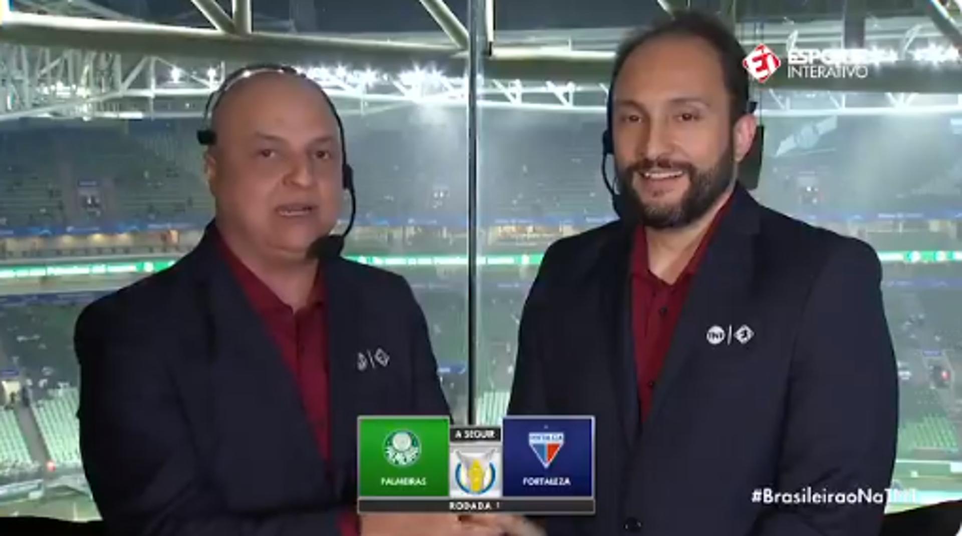 Fortaleza x Palmeiras (Transmissão TNT)