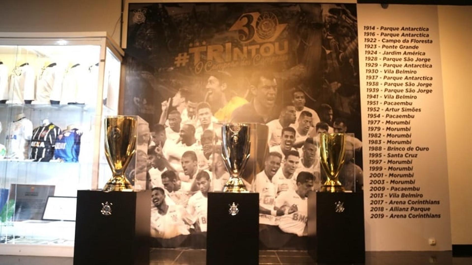 Inauguração Painel Tricampeonato - Corinthians