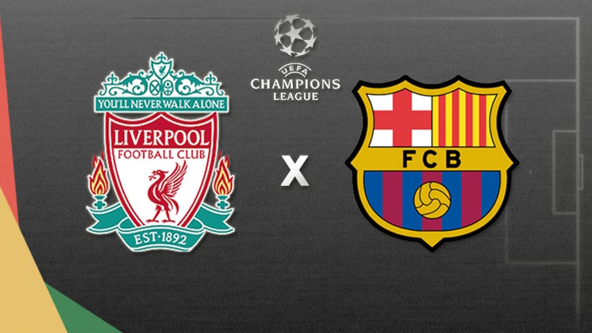 Apresentação Liverpool x Barcelona