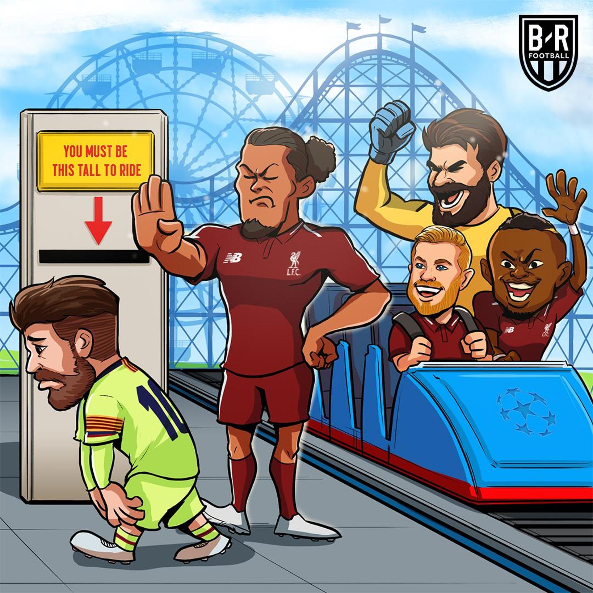 Champions League: os memes de Liverpool 4 x 0 Barcelona