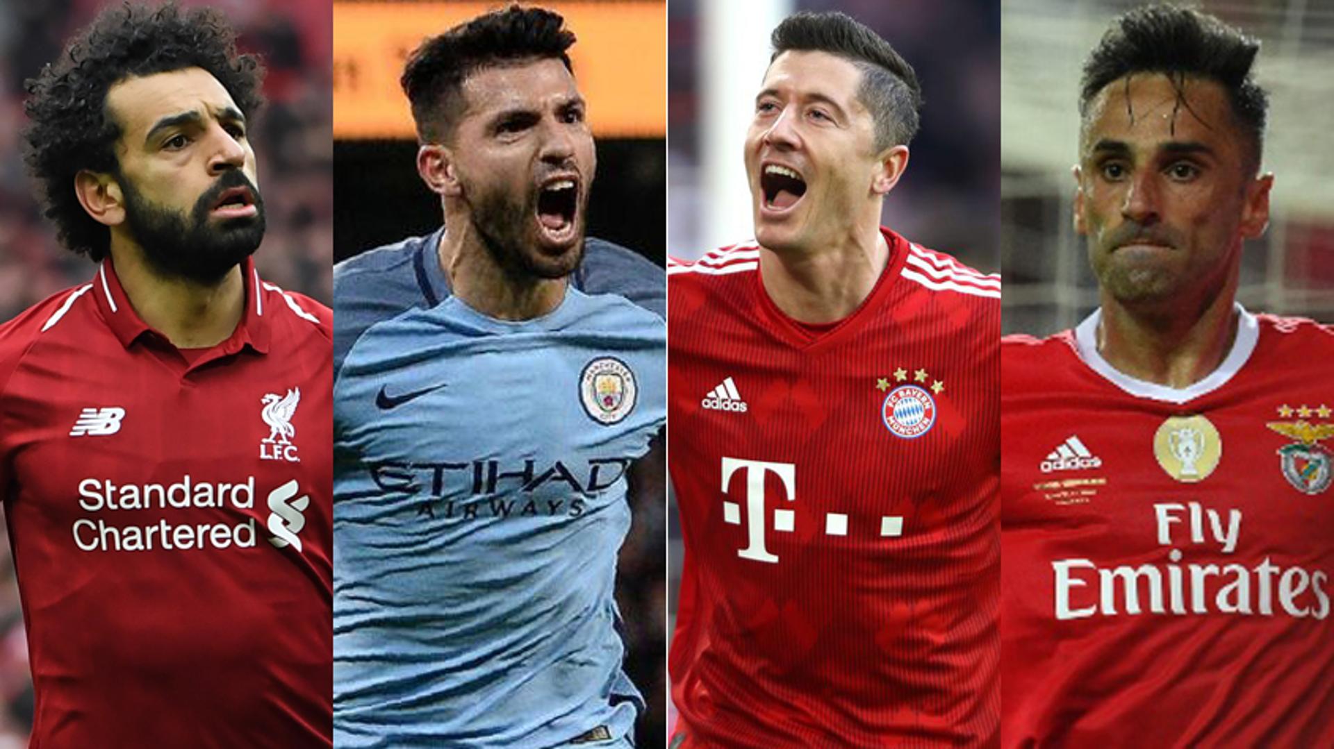 Liverpool e Manchester City jogam a última rodada da Premier League para definir quem fica com o título. Na Alemanha, o Bayern será campeão com antecedência se vencer, enquanto que em Portugal o Benfica também pode ser campeão, mas depende de tropeço do Porto. Na Holanda, Ajax e PSV também travam ótima disputa. Confira os principais jogos: