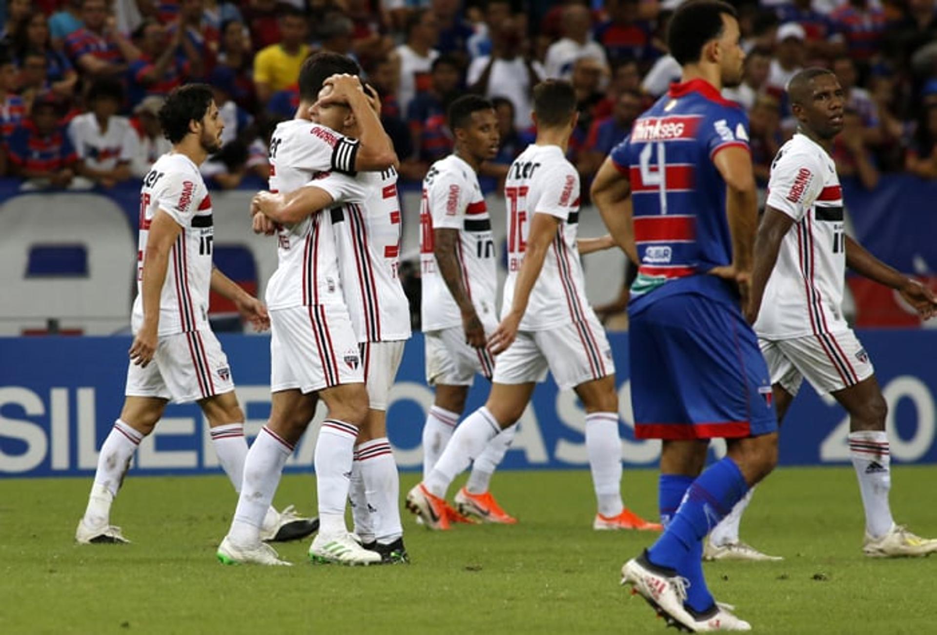 Fortaleza x São Paulo - Gol Hernanes