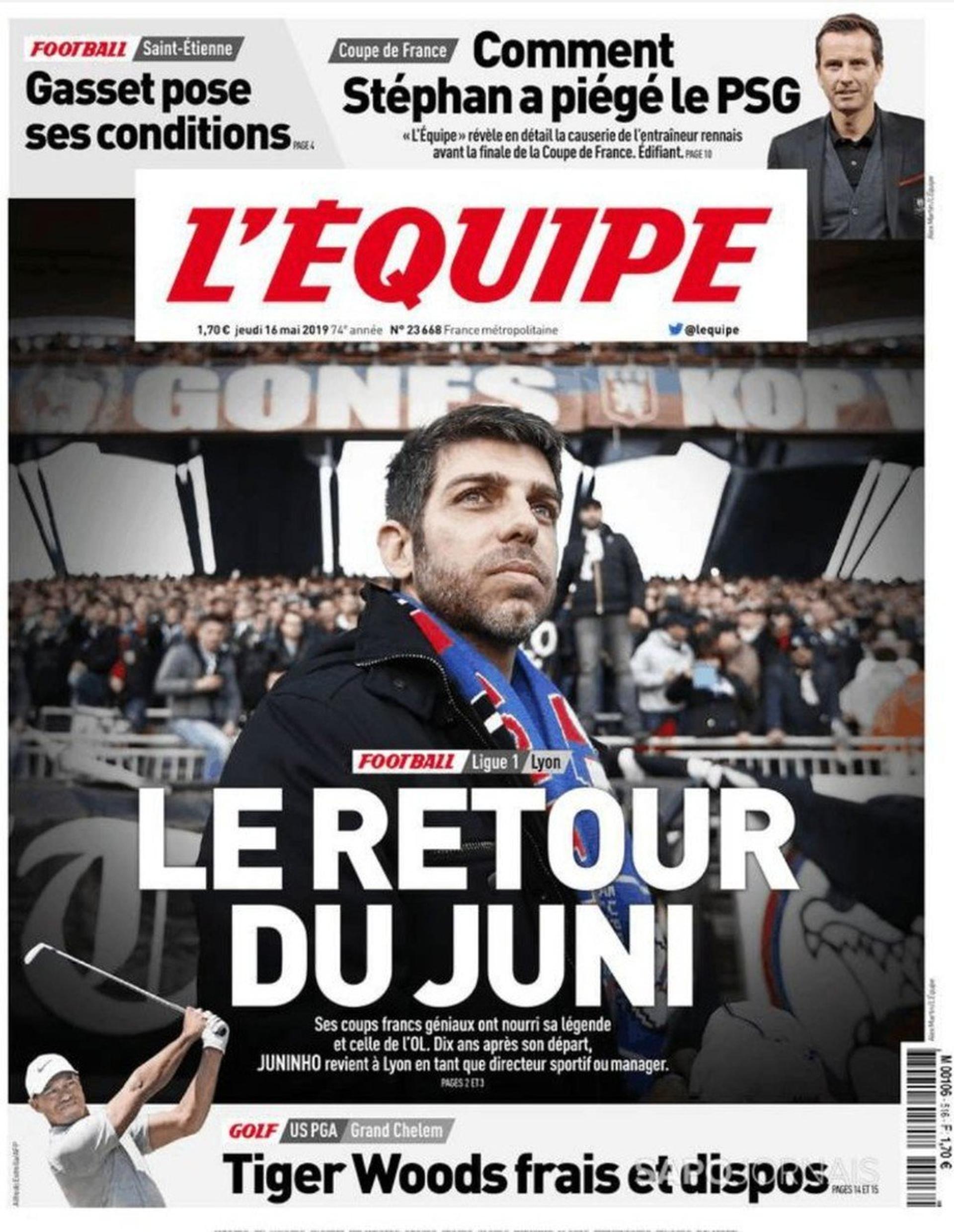 Capa L'Equipe