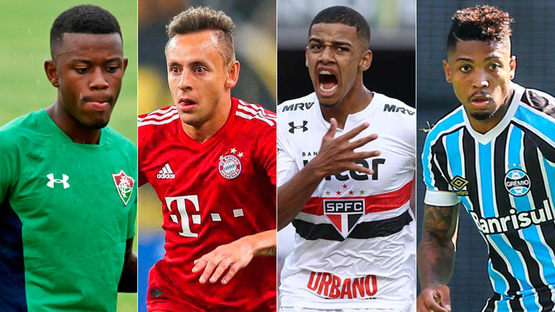 O mercado da bola para o segundo semestre está aquecido. Fluminense e São Paulo acertaram a roca entre Calazans e Brenner, Flamengo está próximo de Rafinha e Marinho, atacante do Grêmio, pode pintar no Santos. O LANCE! mostra as negociações que estão fervendo.