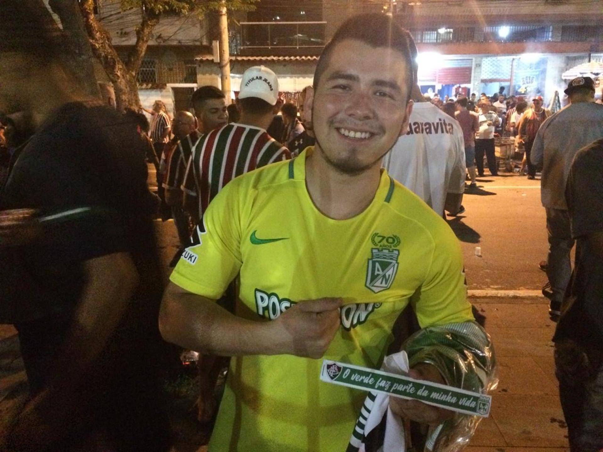 Torcedor do Atlético Nacional