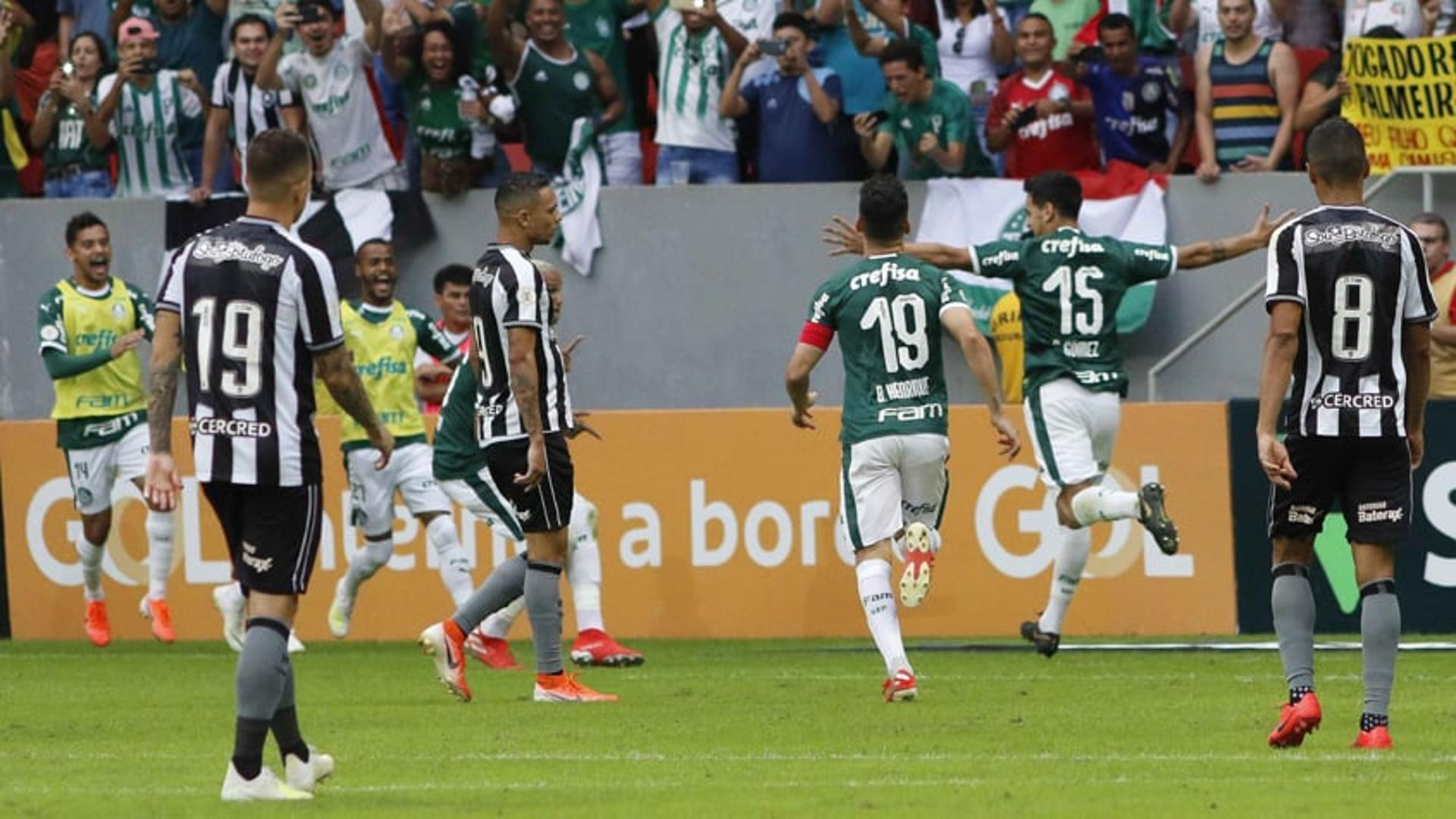 Palmeiras venceu o Botafogo por 1 a 0 neste sábado. Confira a seguir imagens do jogo na galeria especial L!