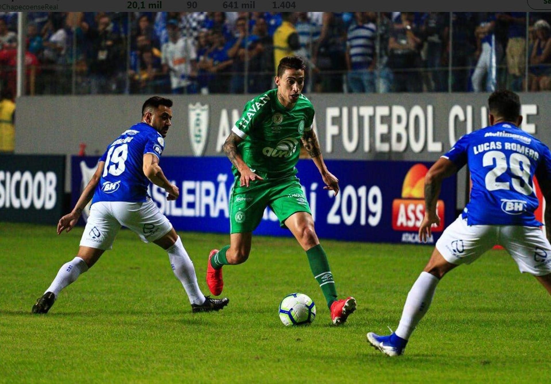 Cruzeiro x Chapecoense