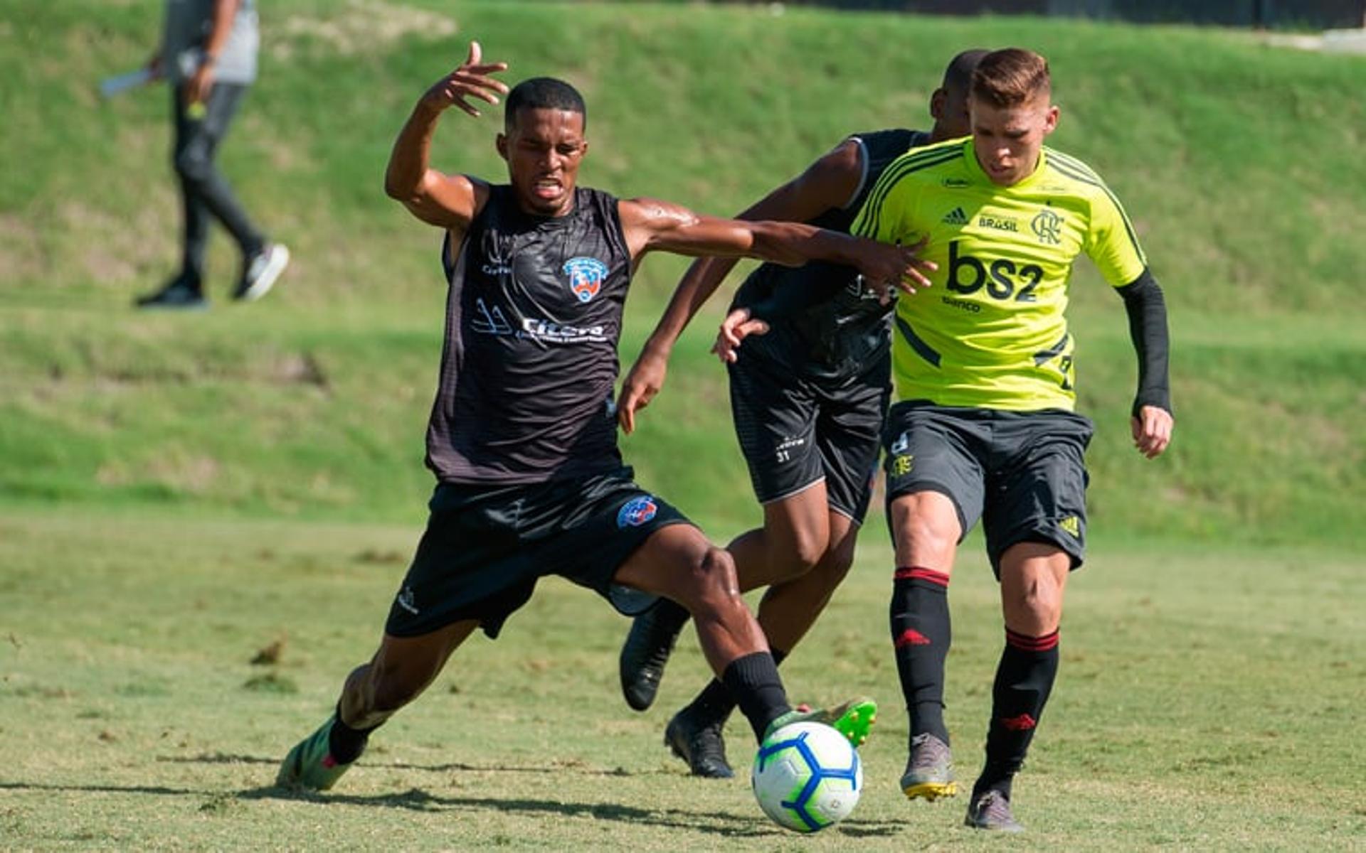 Cuéllar - Treino Flamengo