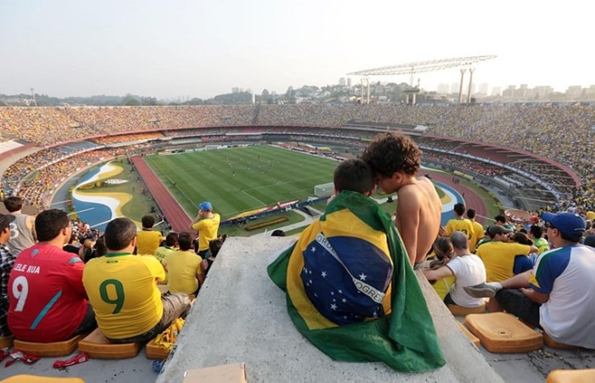 Seleção Brasileira no Morumbi - 2014