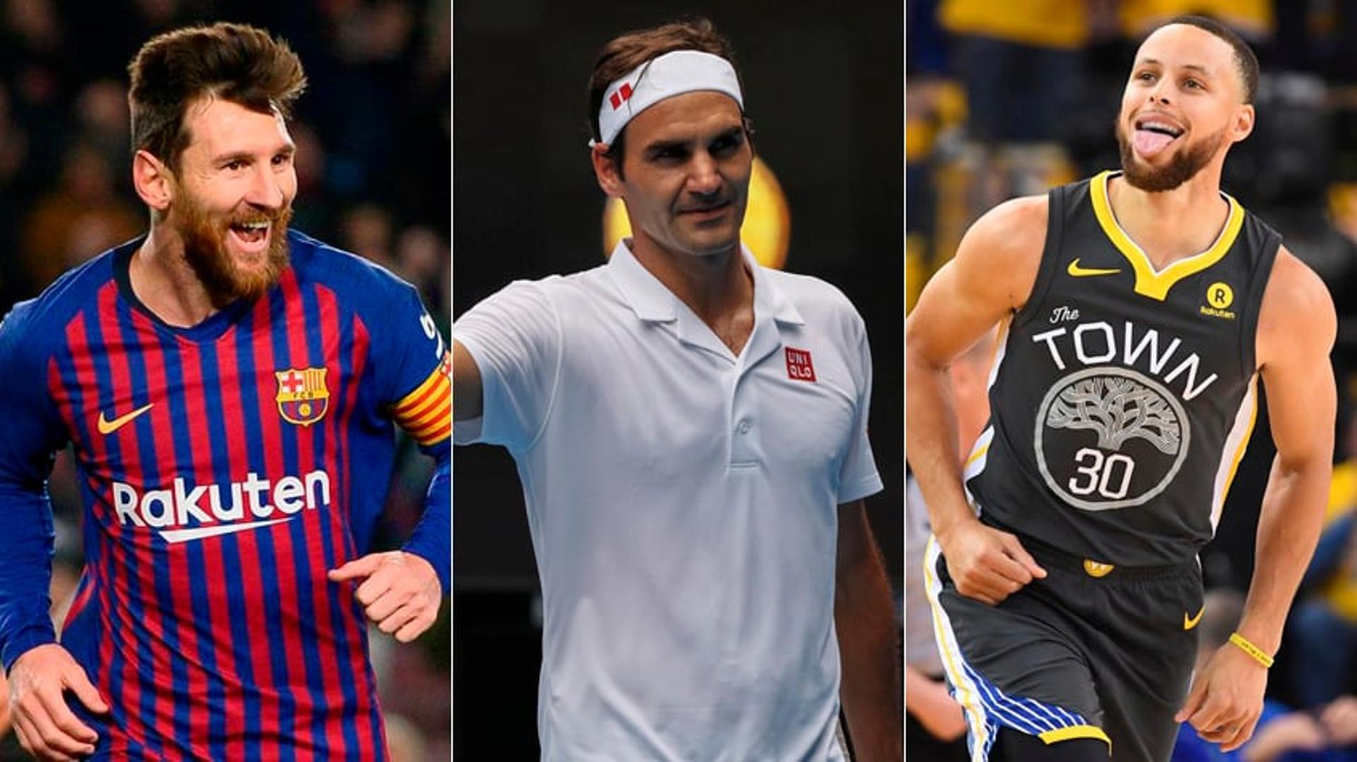 A 'Forbes', uma das revistas mais conceituadas de economia, divulgou uma lista com os atletas mais bem pagos do mundo. Lionel Messi é o líder, na frente de Cristiano Ronaldo (2º) e Neymar (3º). Da NBA, LeBron James, Stephen Curry e Kevin Durant também integram o levantamento. Confira o Top 10.