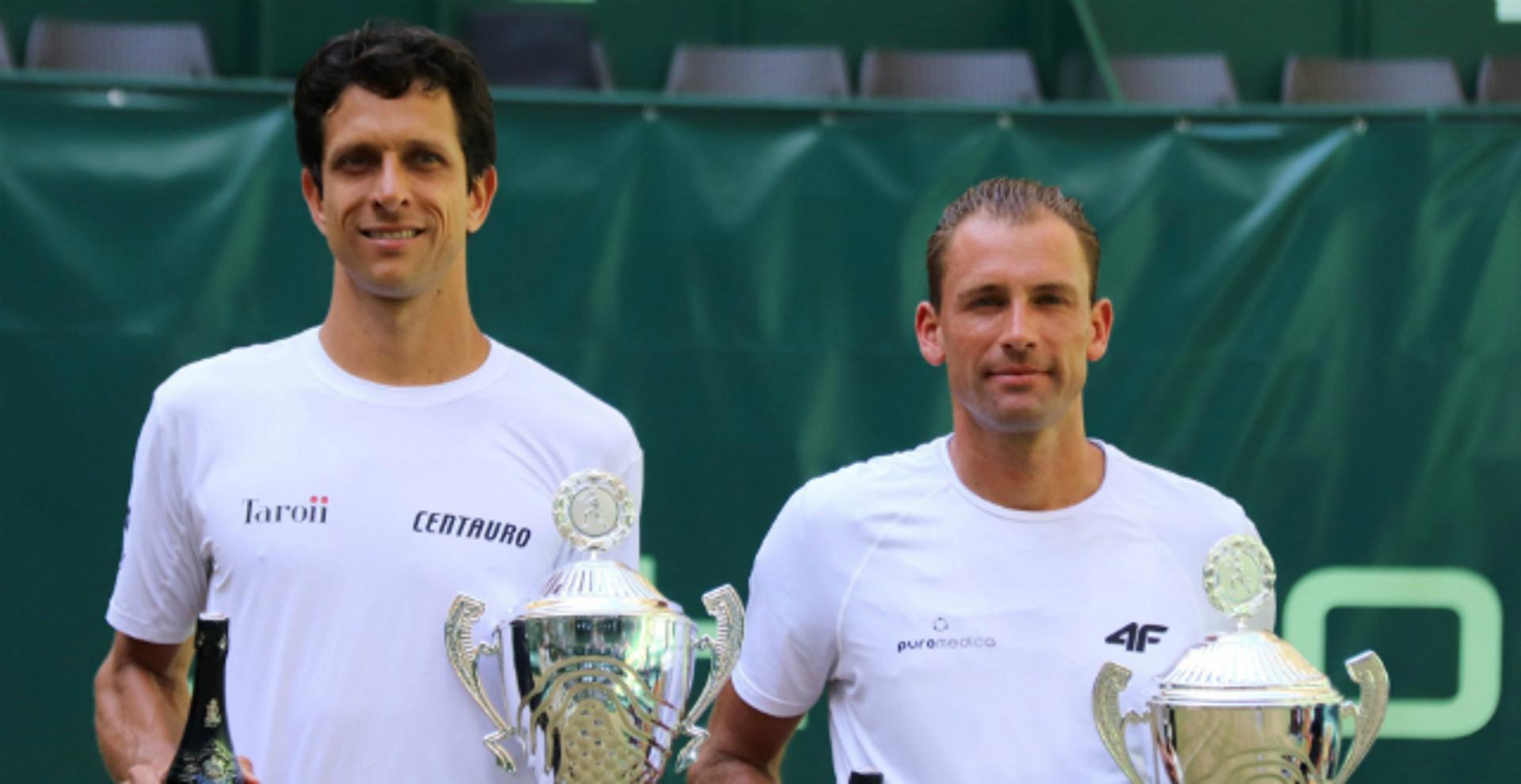 Marcelo Melo Lukasz Kubot vices em Halle