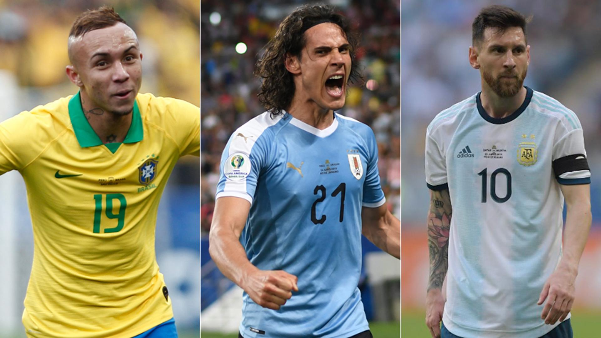 A fase de grupos da Copa América chegou ao fim e muitas coisas aconteceram nassa fase: público abaixo da expectativa, Éverton Cebolinha se destacando, Cavani artilheiro e Messi discreto. LANCE! mostra um resumo da primeira fase da competição continental.