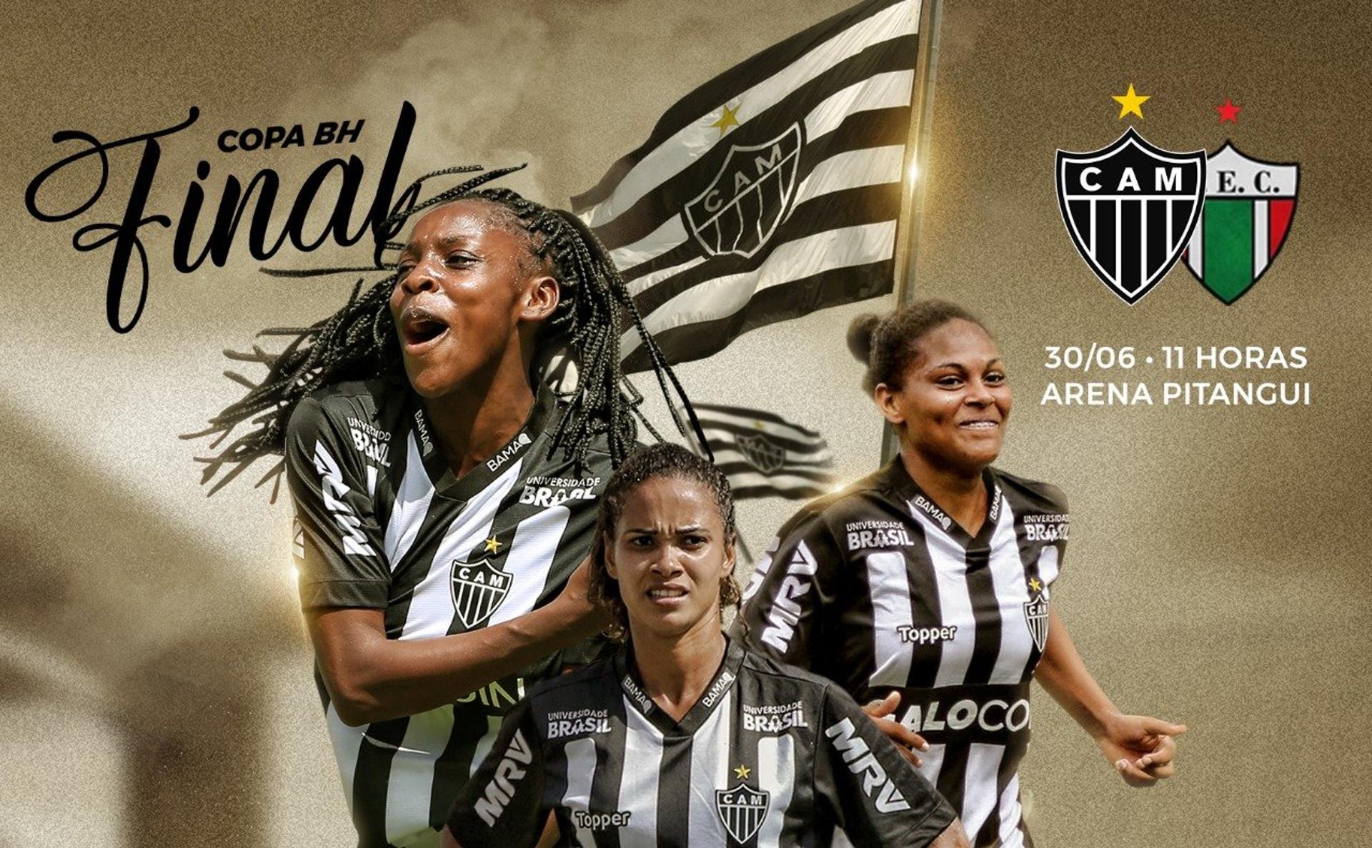 O Galo Feminino foi formado em 2019, não fez uma boa campanha no Brasileiro A2, mas vai disputar seu primeiro título