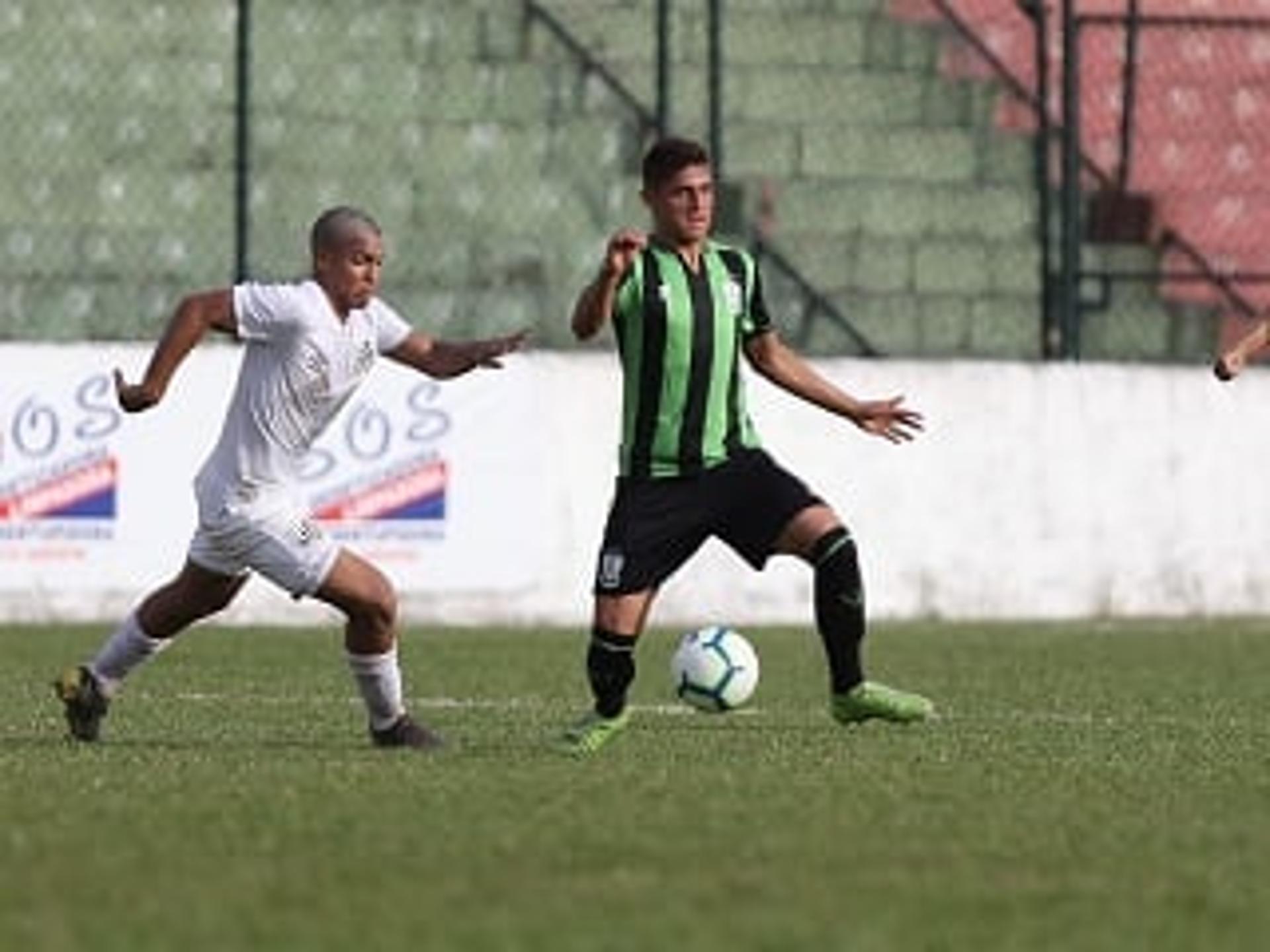 Peixe e Coelho ficaram em um empate por 2 a 2 em duelo pelo Brasileiro sub-20