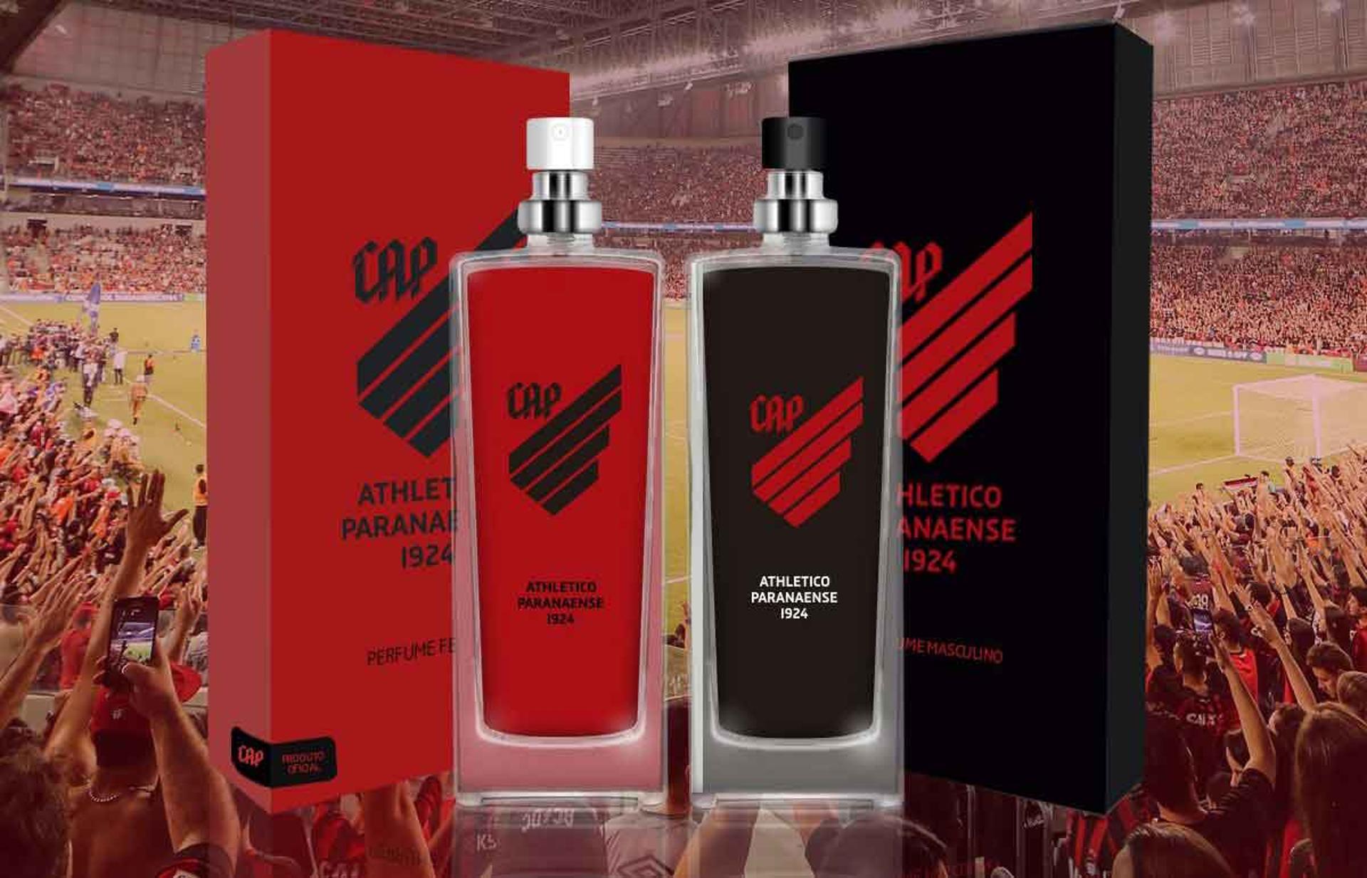 Athletico Paranaense divulga perfume