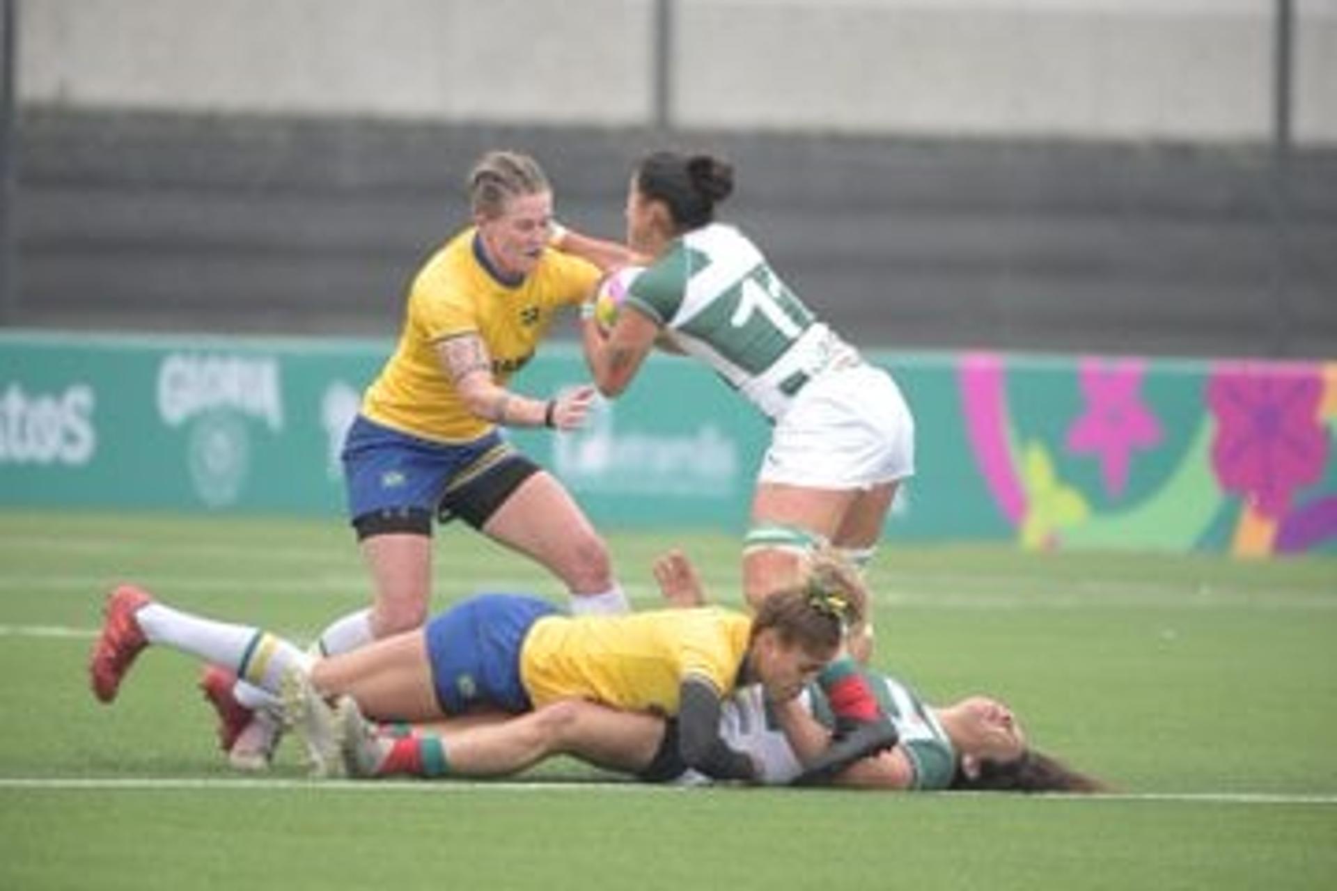 Brasil x México - rúgbi 7 feminino pan