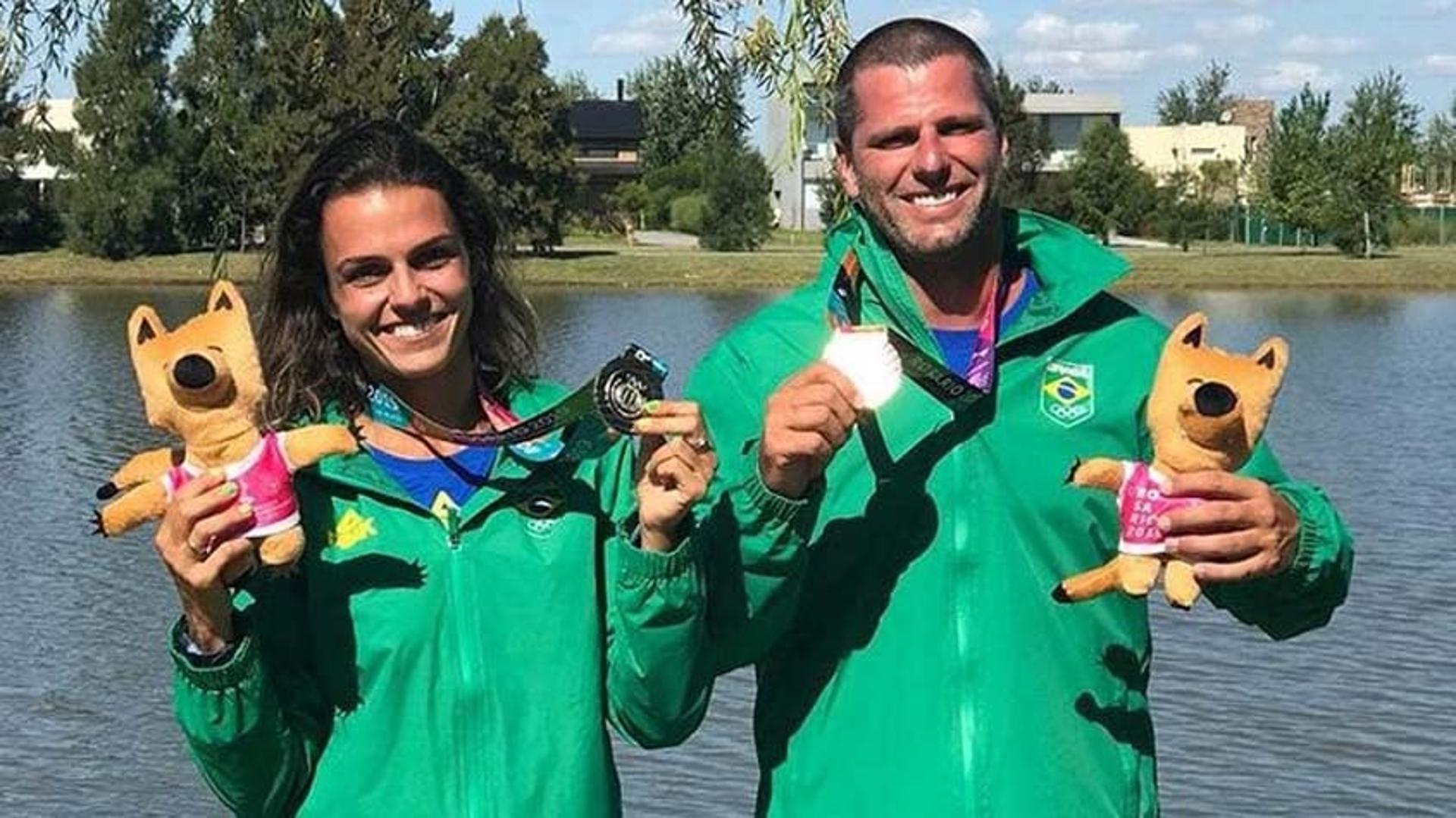 Marcelo Giardi (Marreco) e Mariana Nep