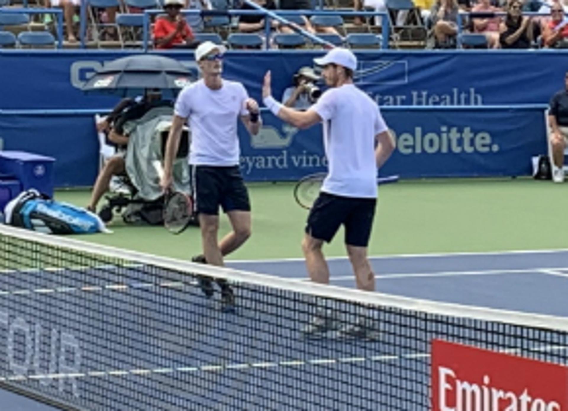 Andy e Jamie Murray em Washington