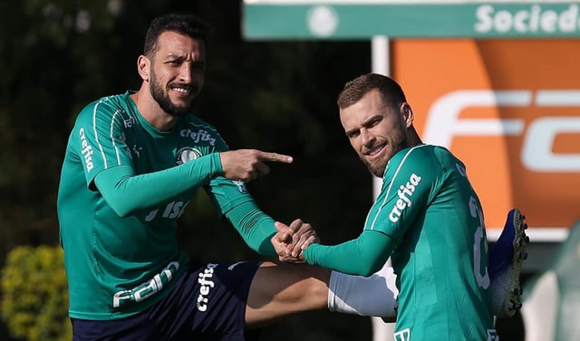 Treino - Palmeiras - Dracena e Lucas Lima