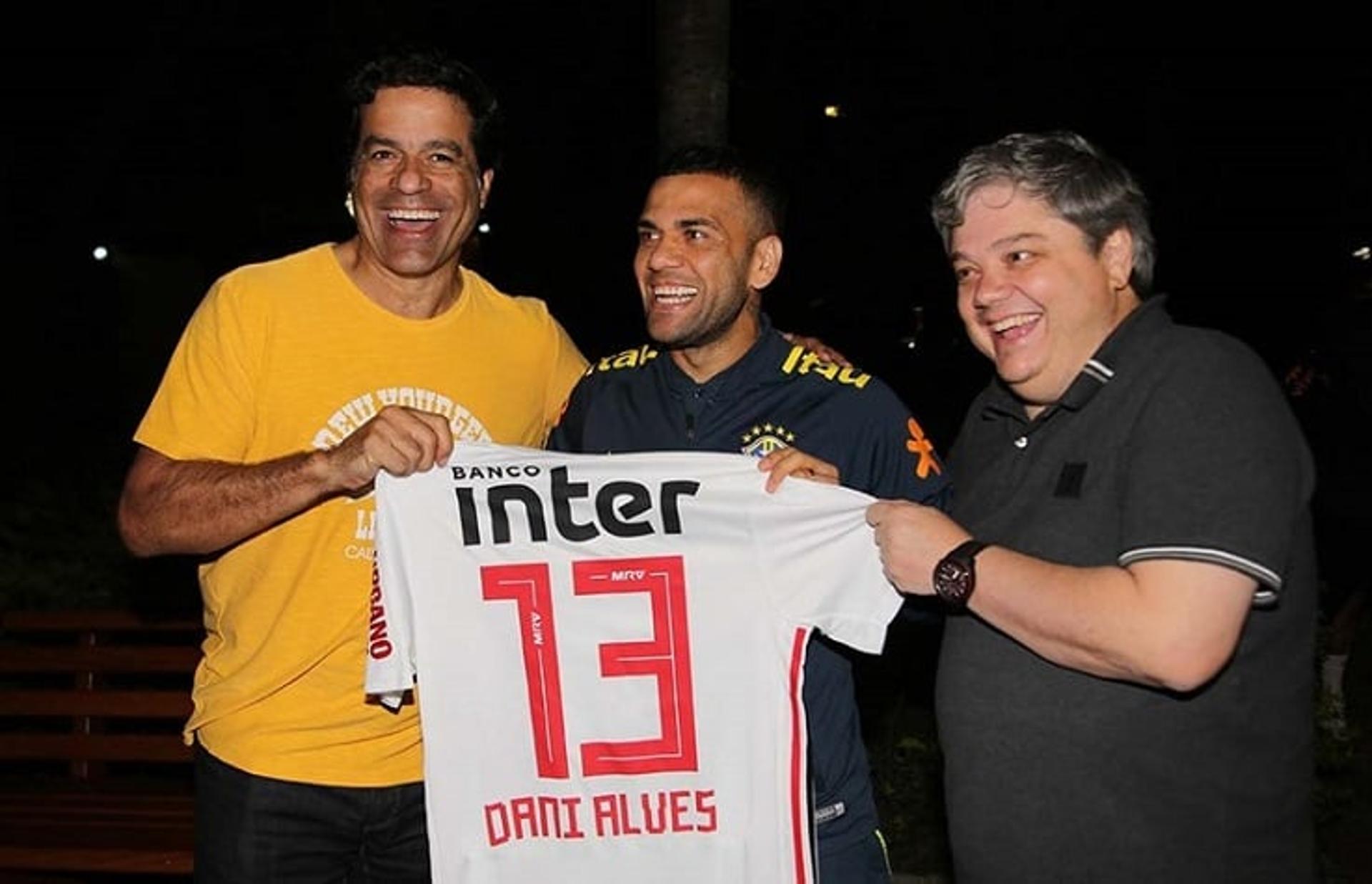 Daniel Alves e Raí