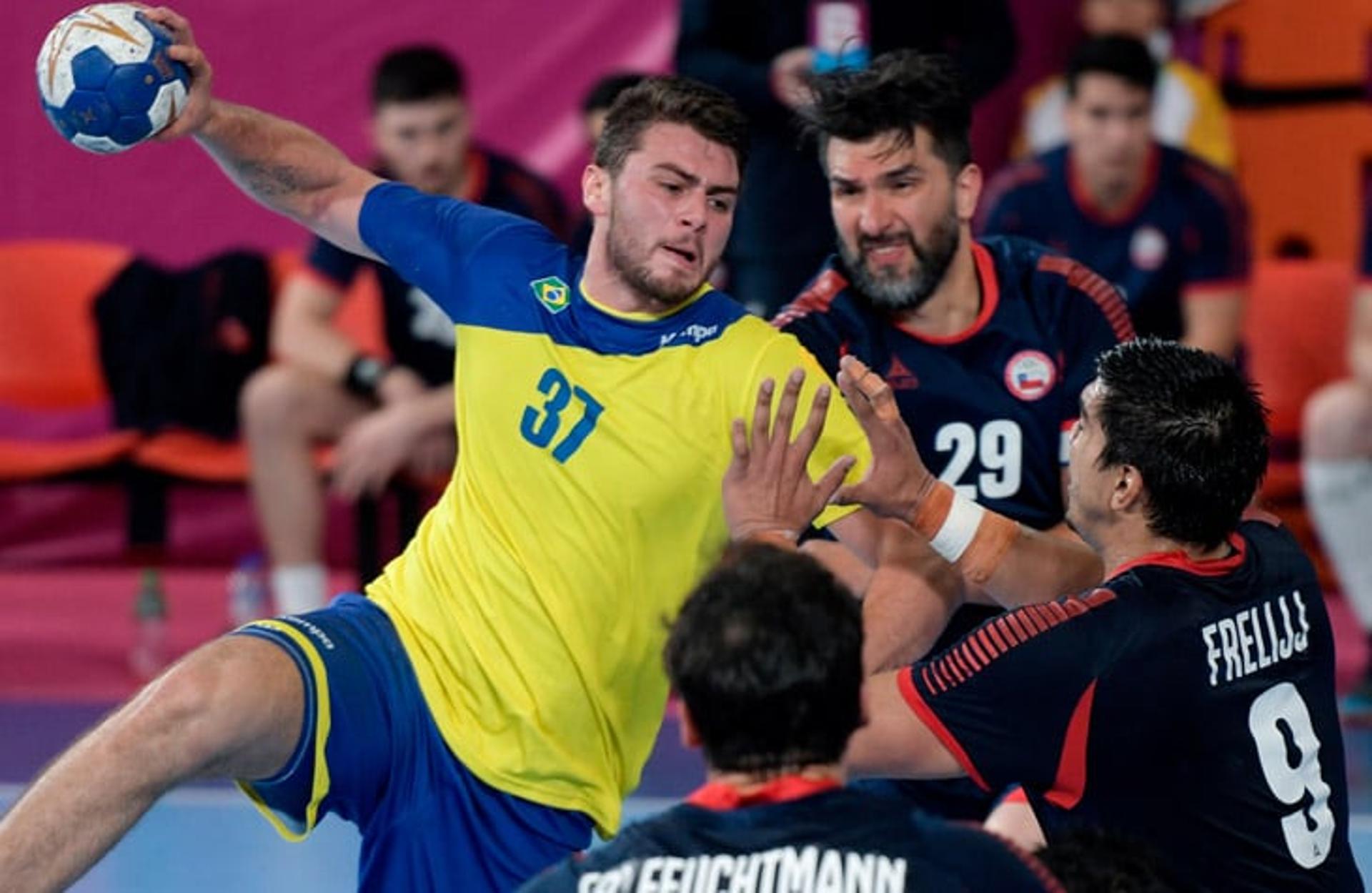 Handebol Masculino - Brasil (Pan-Lima)