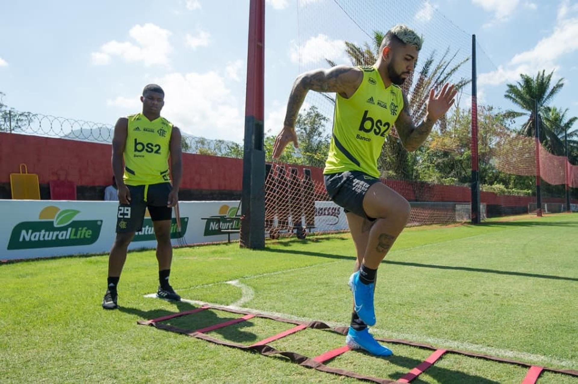 Gabigol e Lincoln