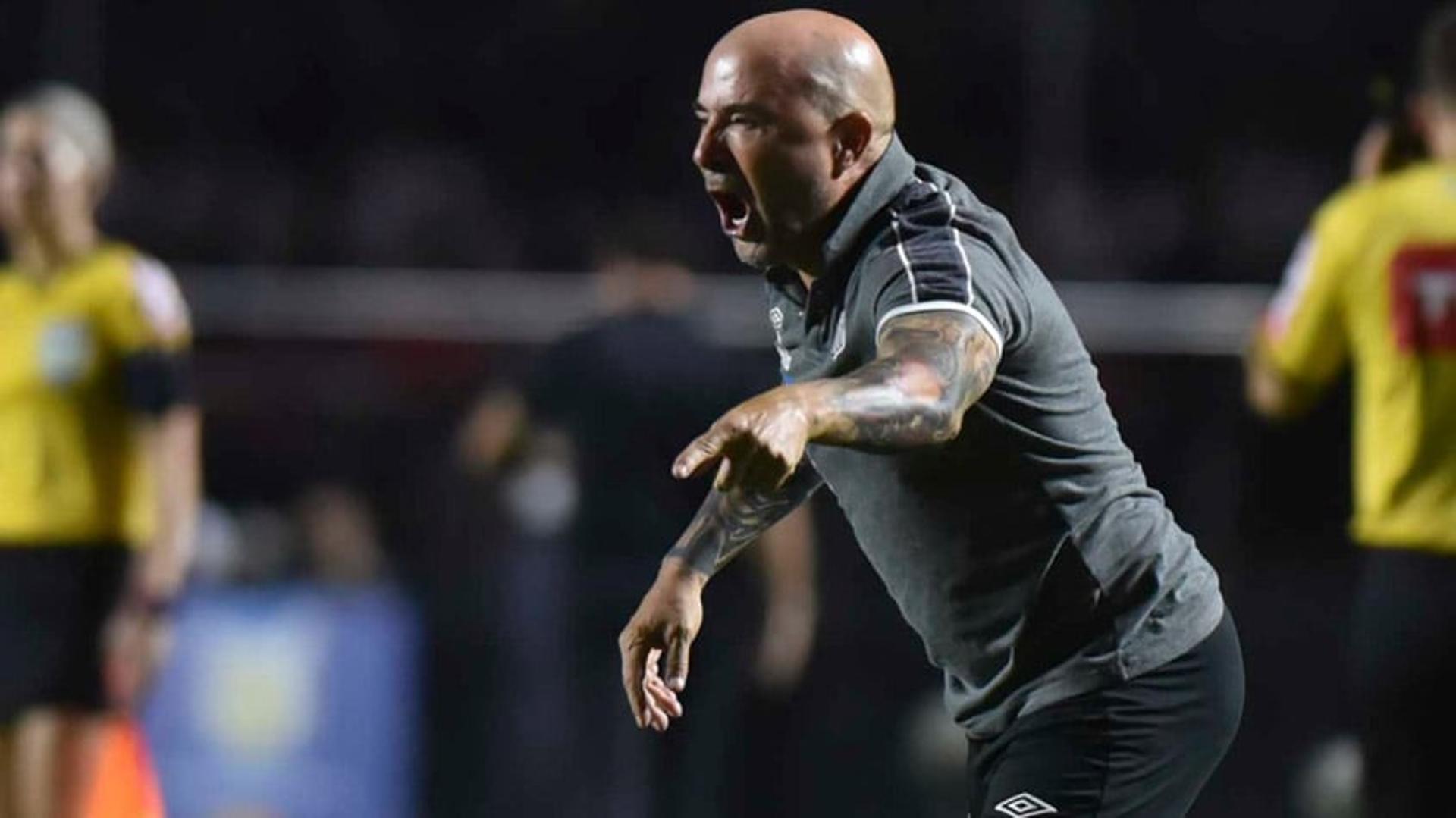 São Paulo x Santos - Sampaoli