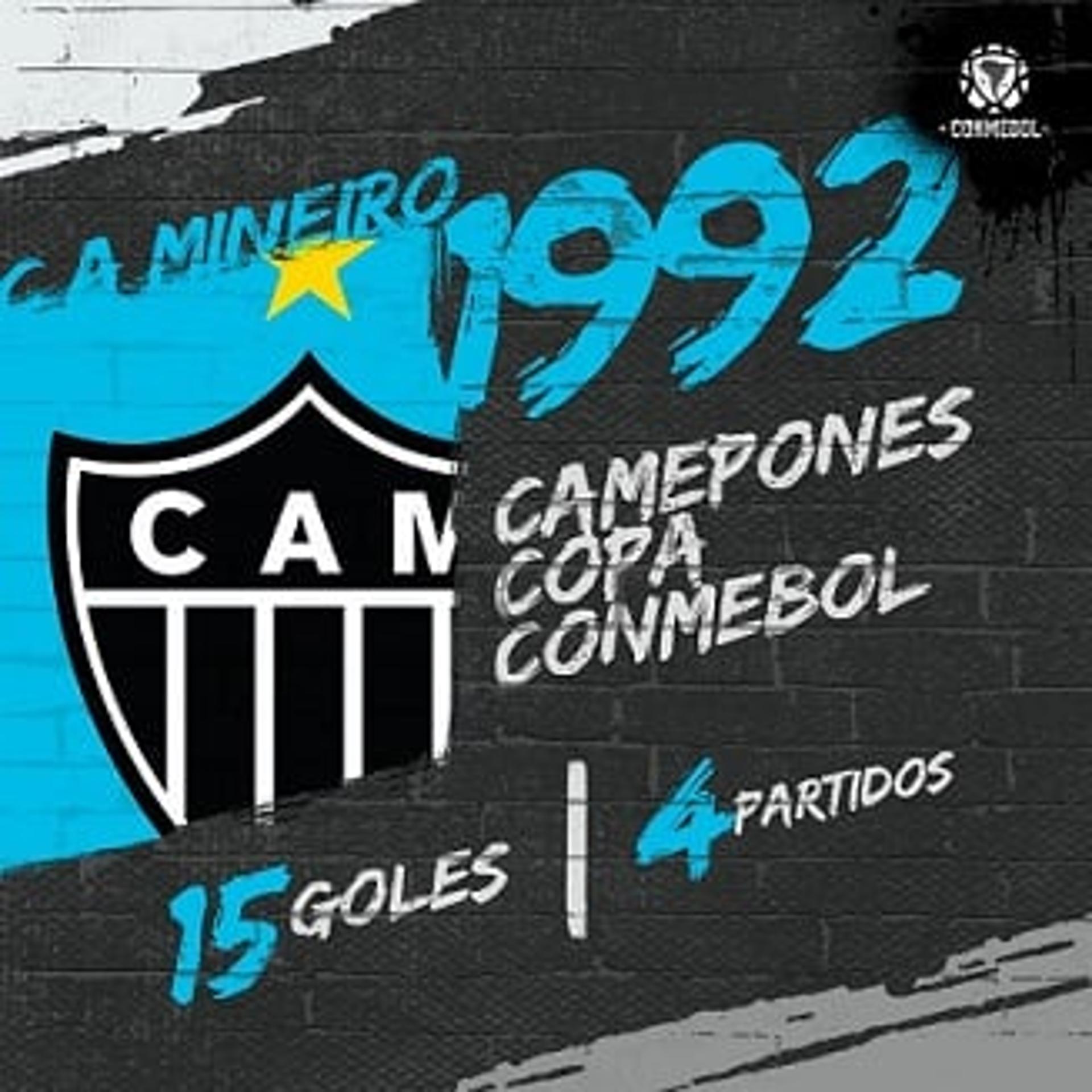 As gafes da Conmebol foram apontadas por torcedores do Galo