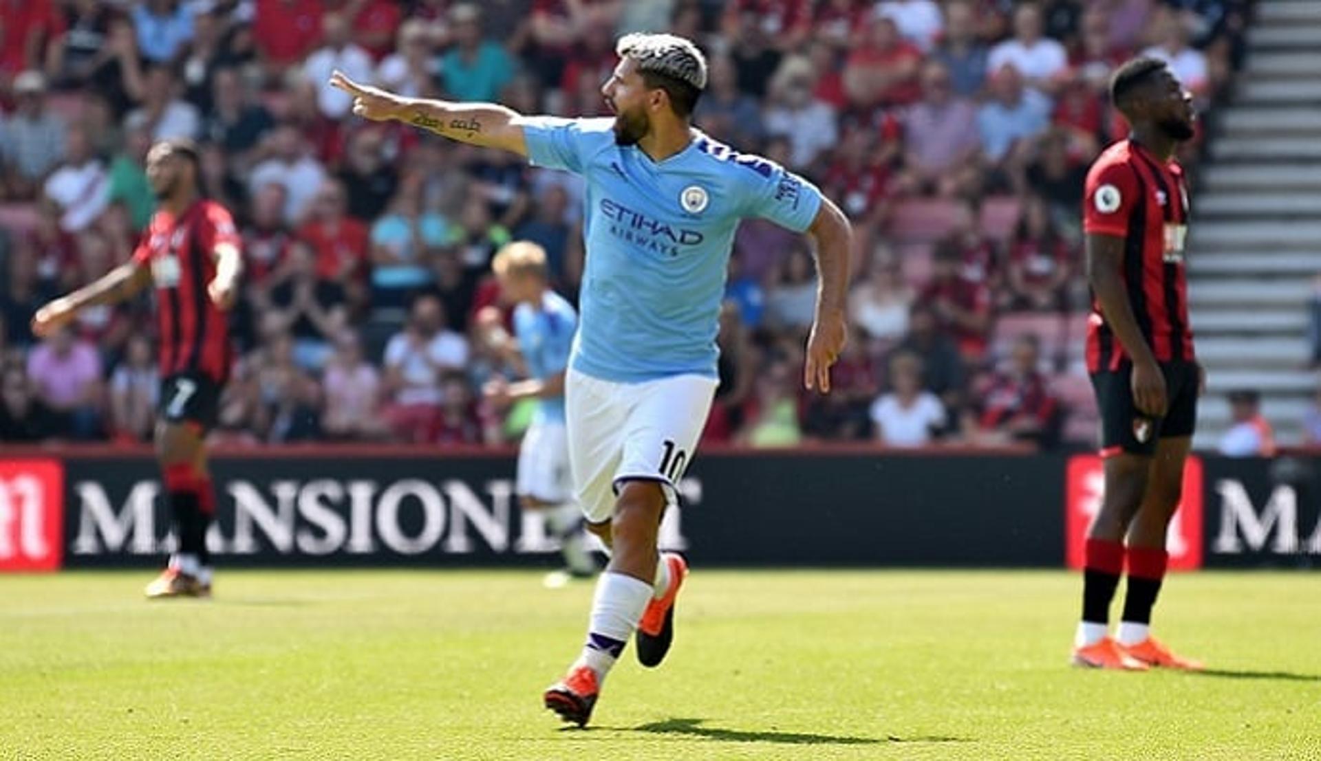 Aguero - Bournemouth x Manchester City