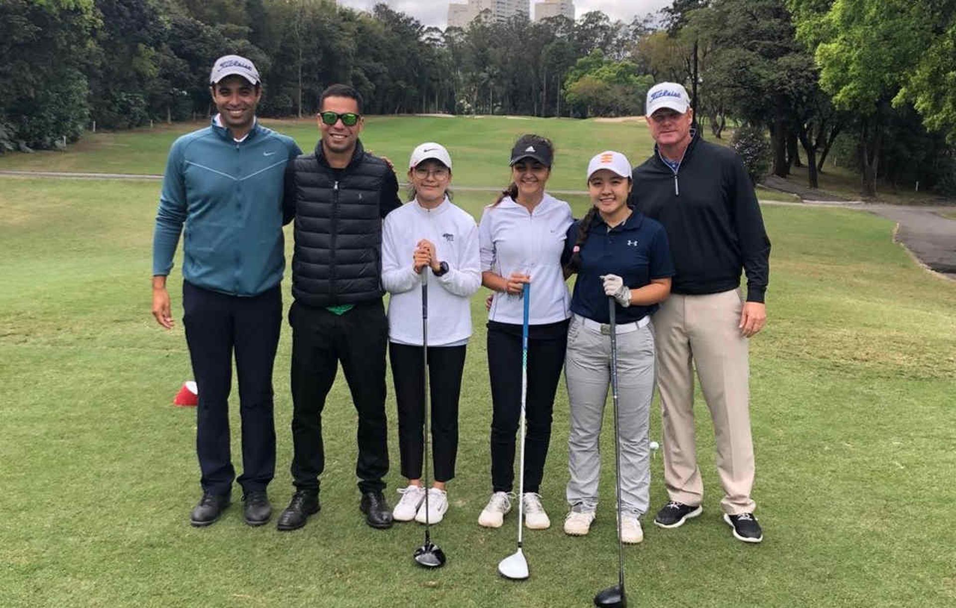 Equipe de golfe que vai disputar o Sulamericano Juvenil de golfe