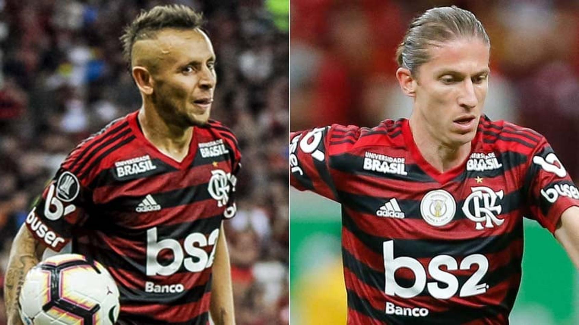 Montagem - Rafinha e Filipe Luís