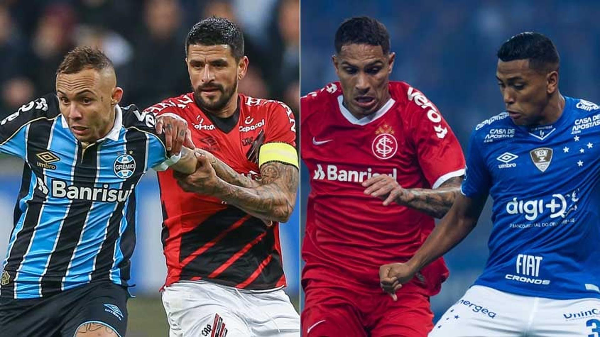 Montagem - Semi-finais da Copa do Brasil 2019