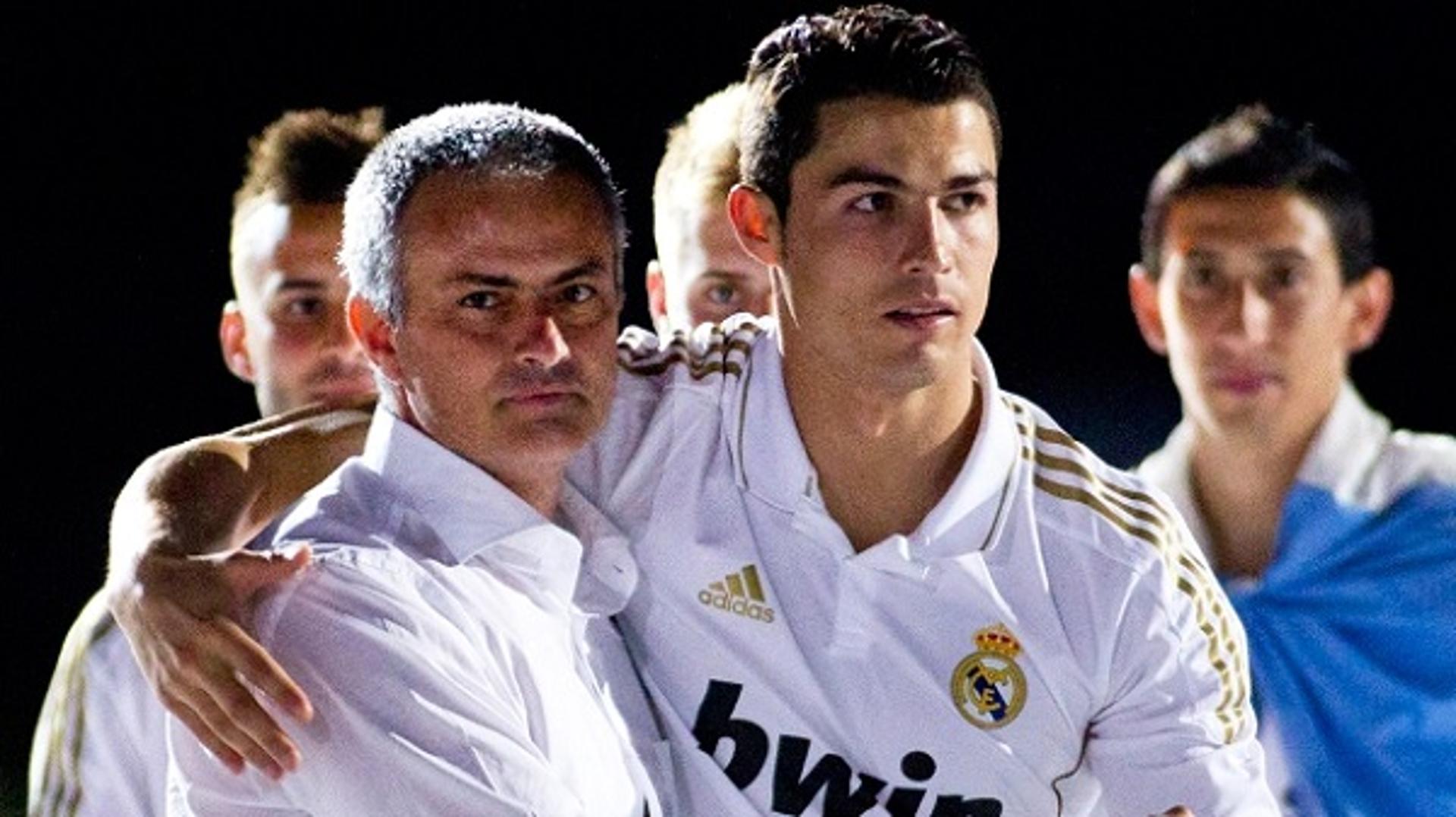 Mourinho e Cristiano Ronaldo