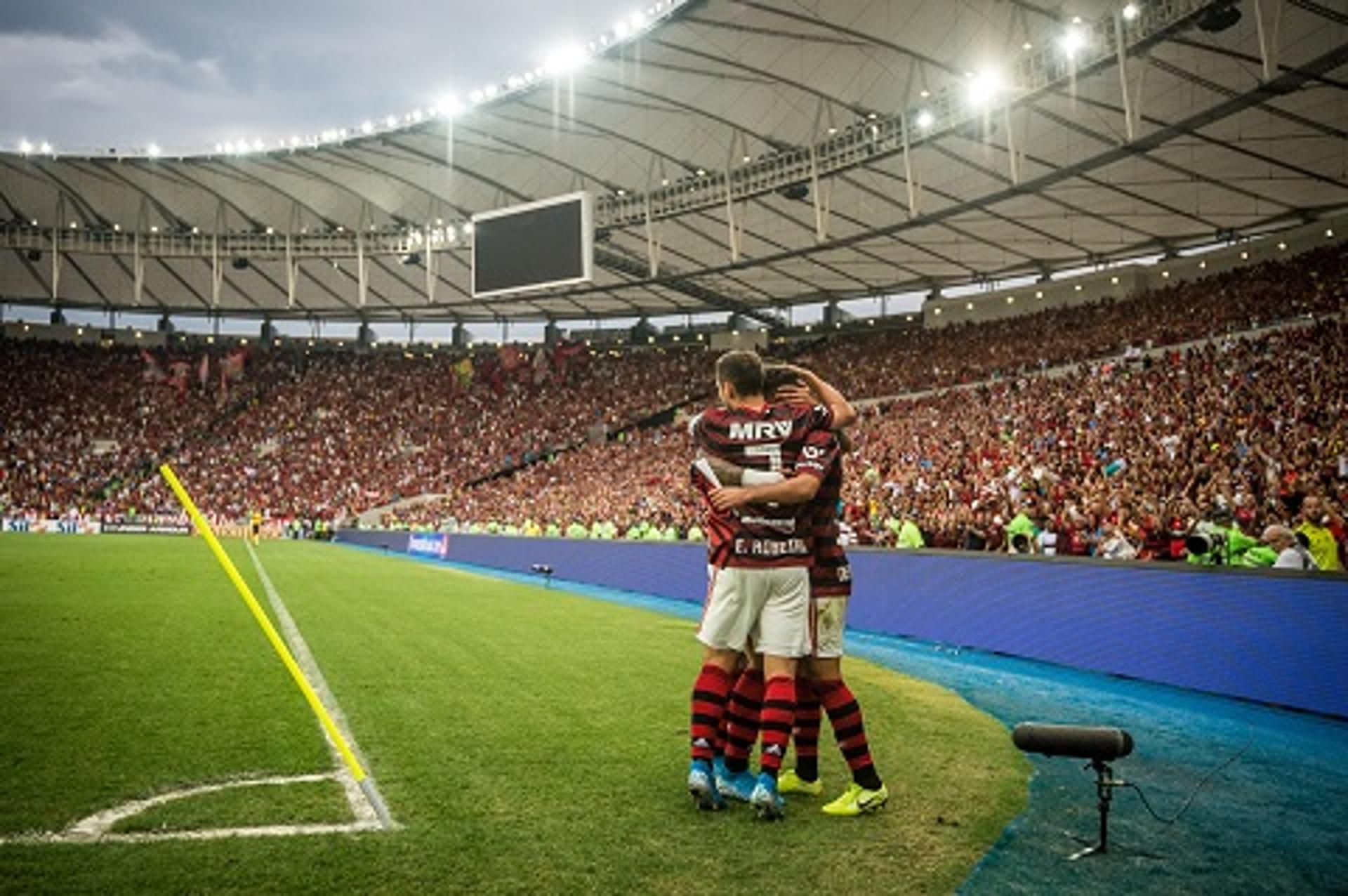 Imagens recentes do Flamengo no Maracanã